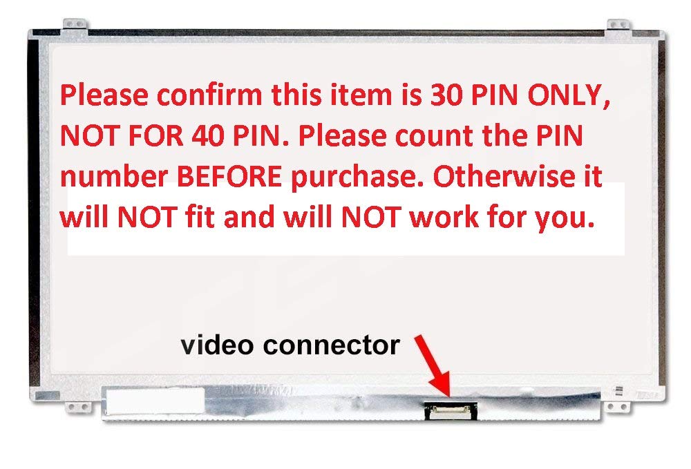 Auo Dell Inspiron 15 3552 3558 3878 Series 15.6'' Hd Led Lcd Screen Edp (Non Touch)