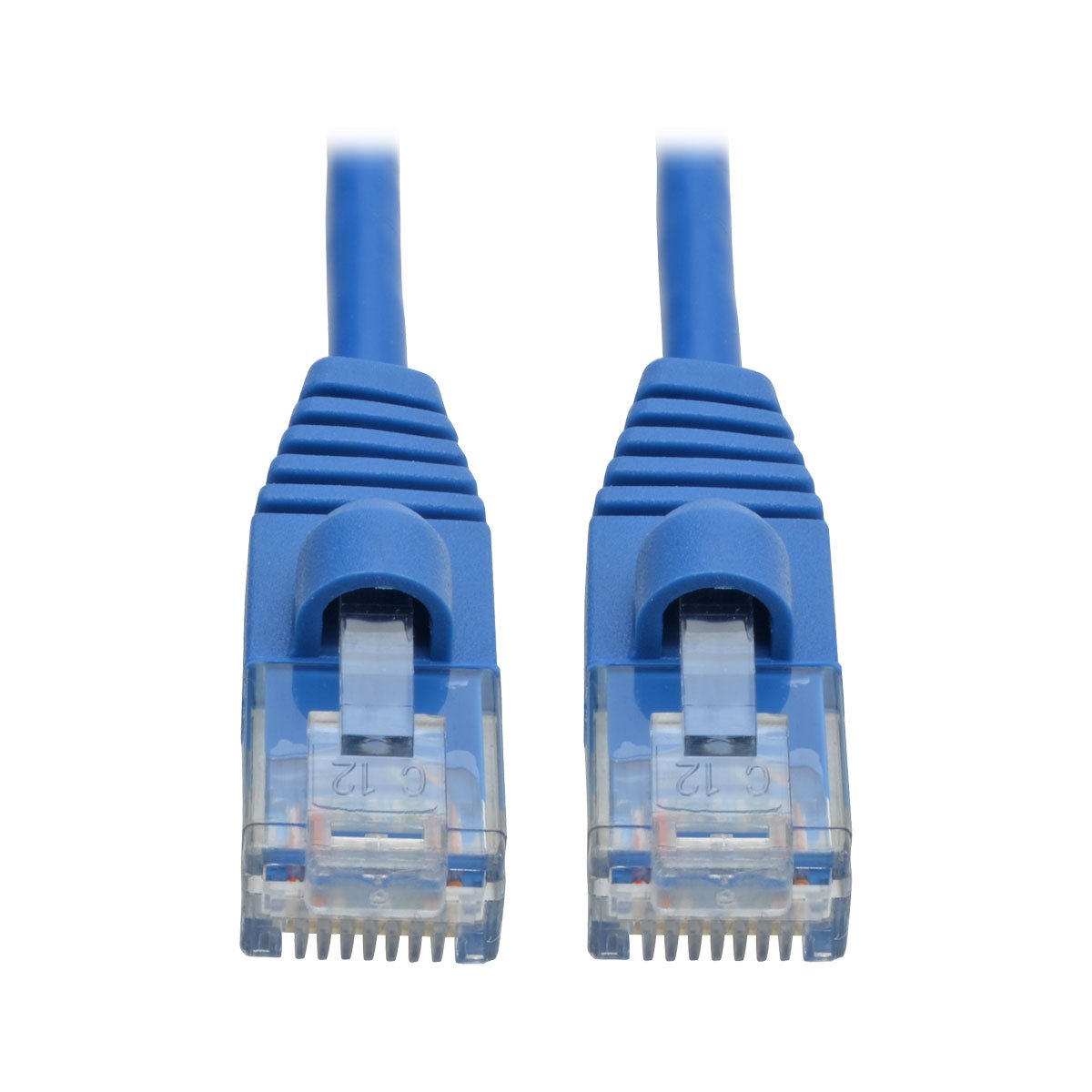 Tripp Lite Cat6a 10G Ethernet Cable, Snagless Molded Slim UTP Network Patch Cable (RJ45 M/M), Blue, 4 Feet / 1.2 Meters, Manufac