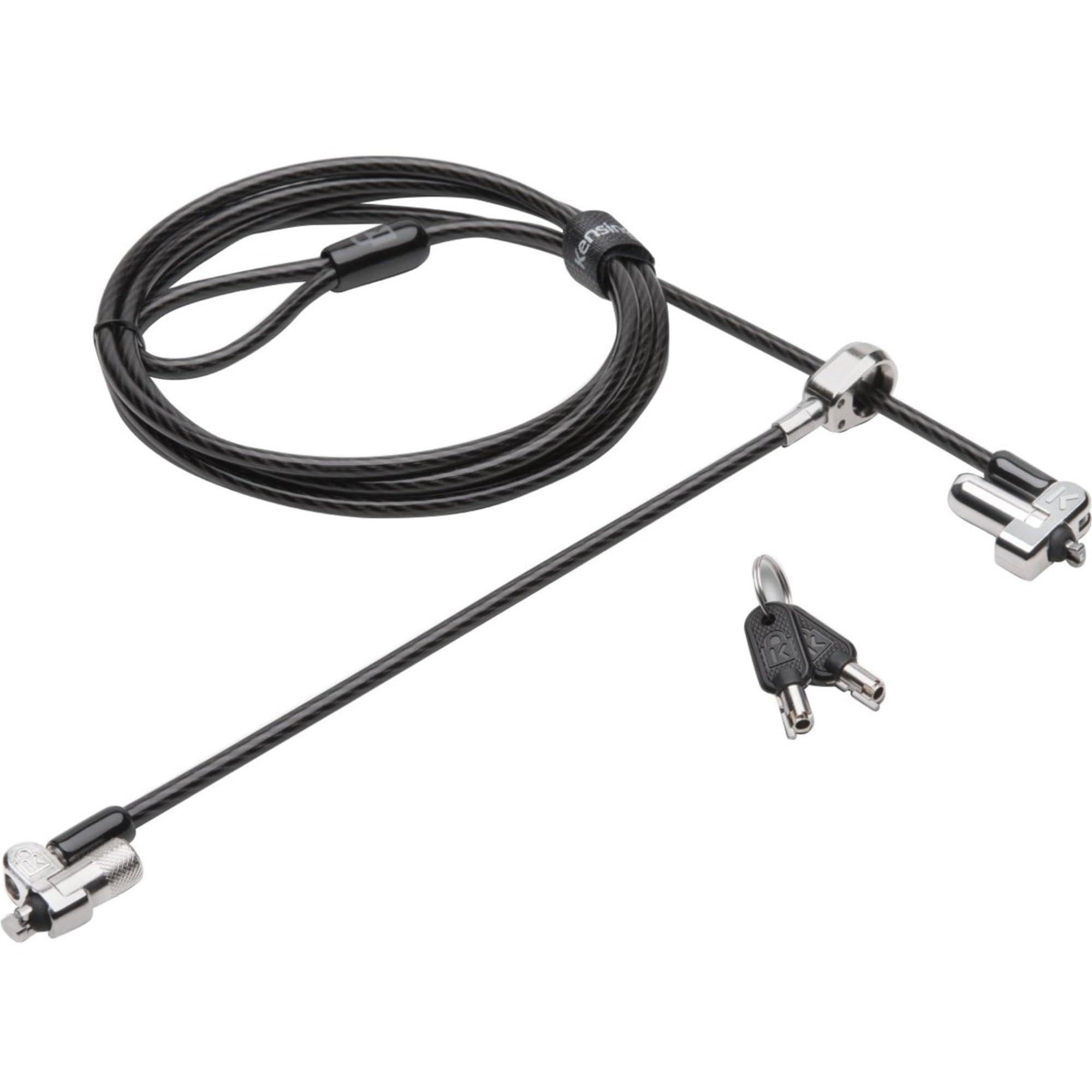N17 Keyed Dual Head Laptop Lock For Dell Devices Taa