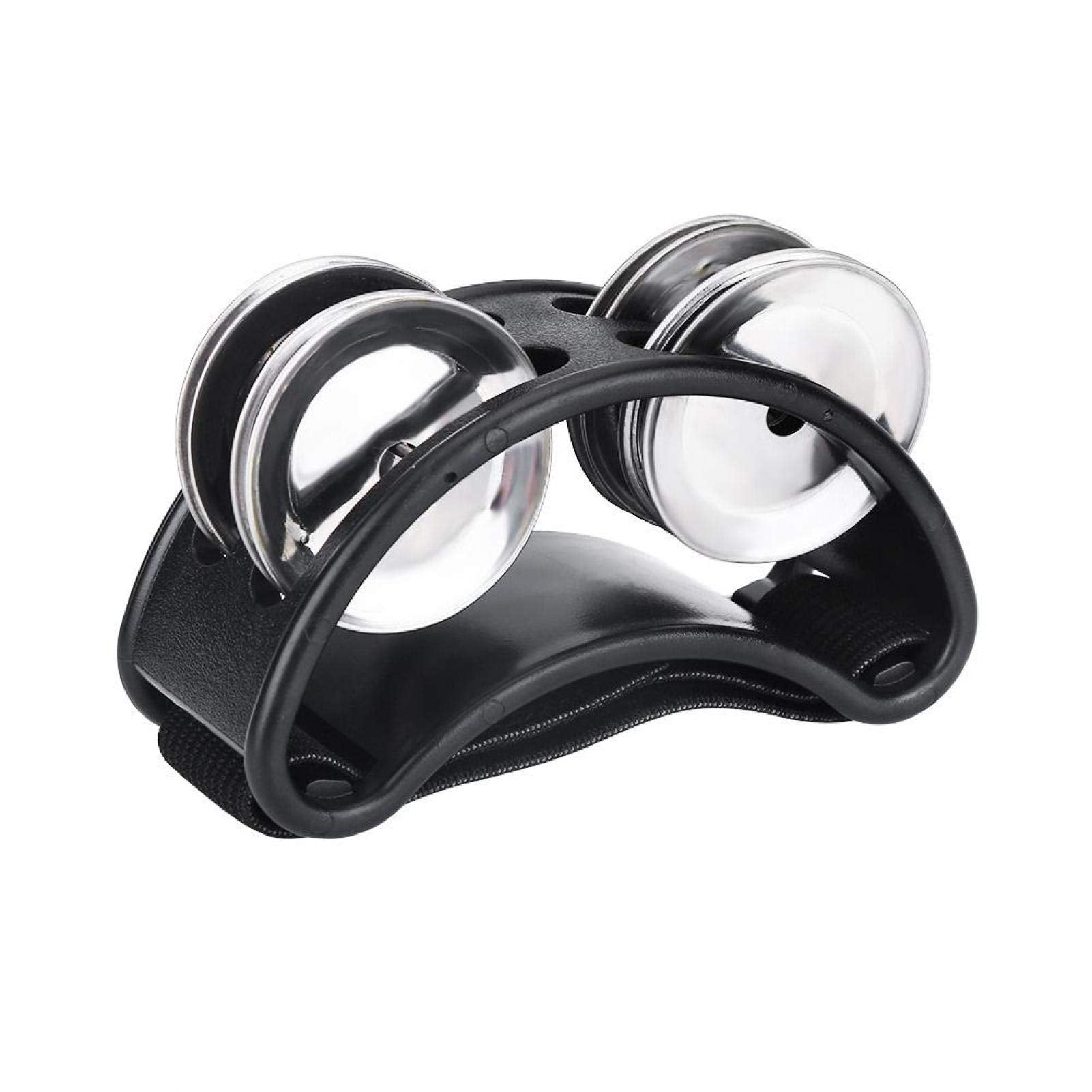 Metal Foot Tambourine, Foot Tambourine, Metal Jingle Bell Accessories Foot Tambourine Percussion Instrument for Children Kids Ho