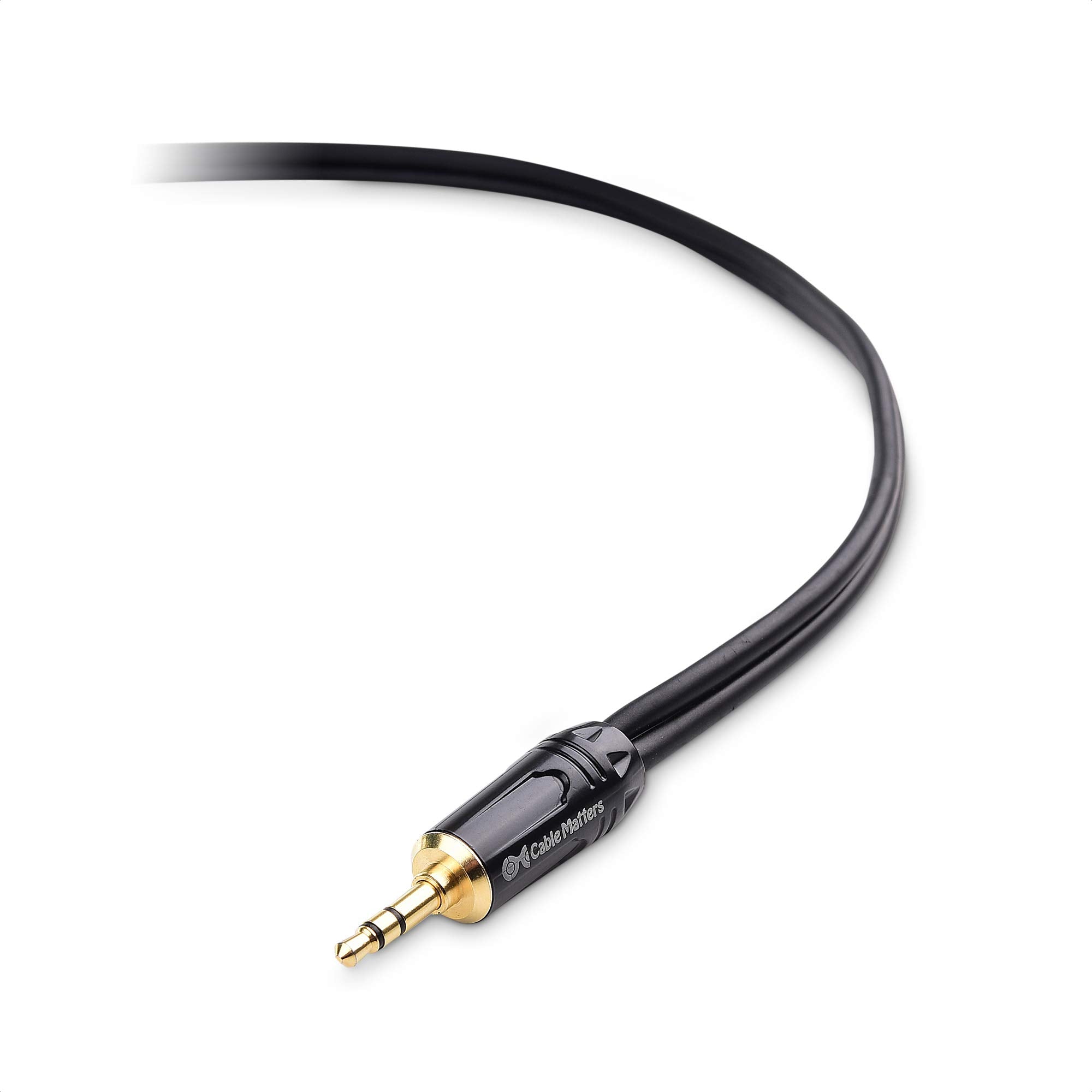 Cable Matters 3.5mm 1/8 Inch TRS to 2 XLR Cable 6 ft, Male to Male Aux to Dual XLR Breakout Cable