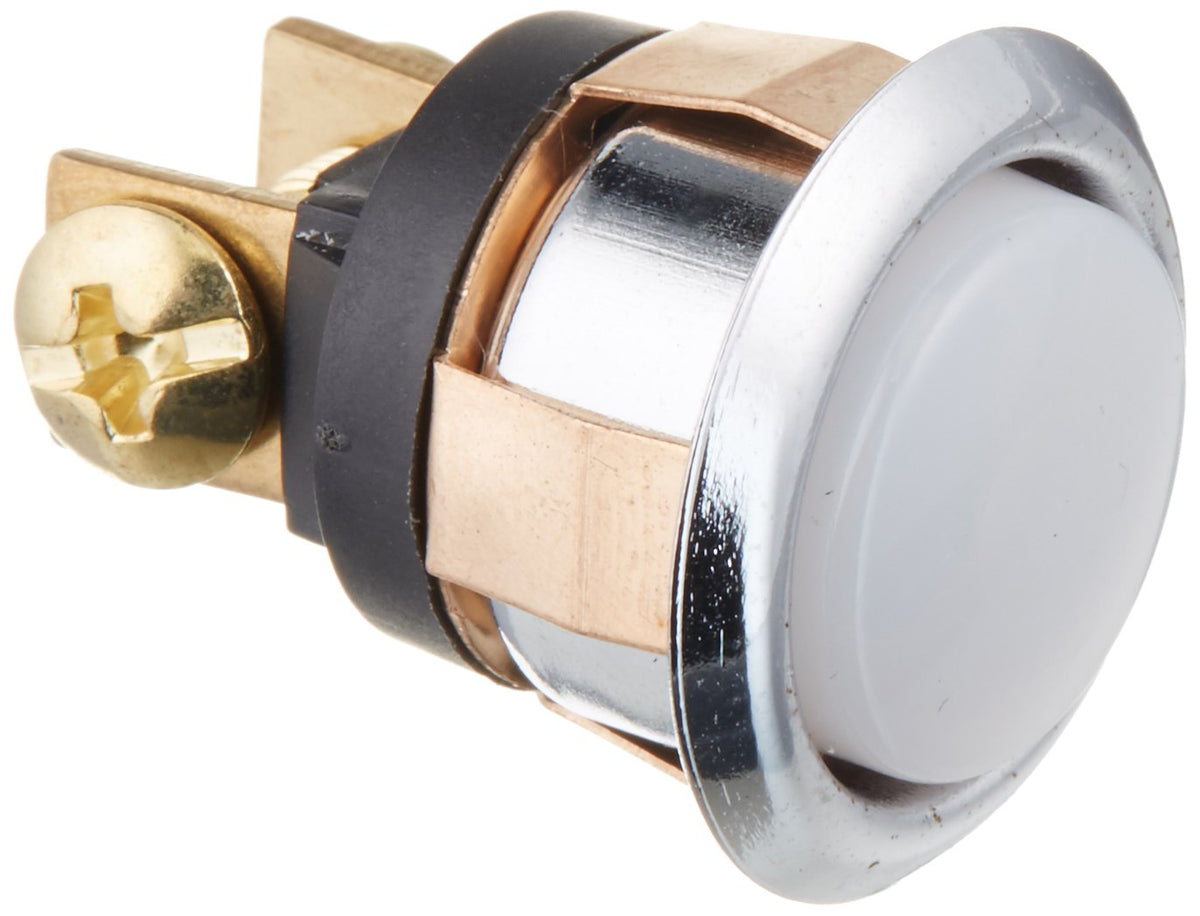 Thomas & Betts Dh1201L 0 Lighted White, Round Chime Push Button