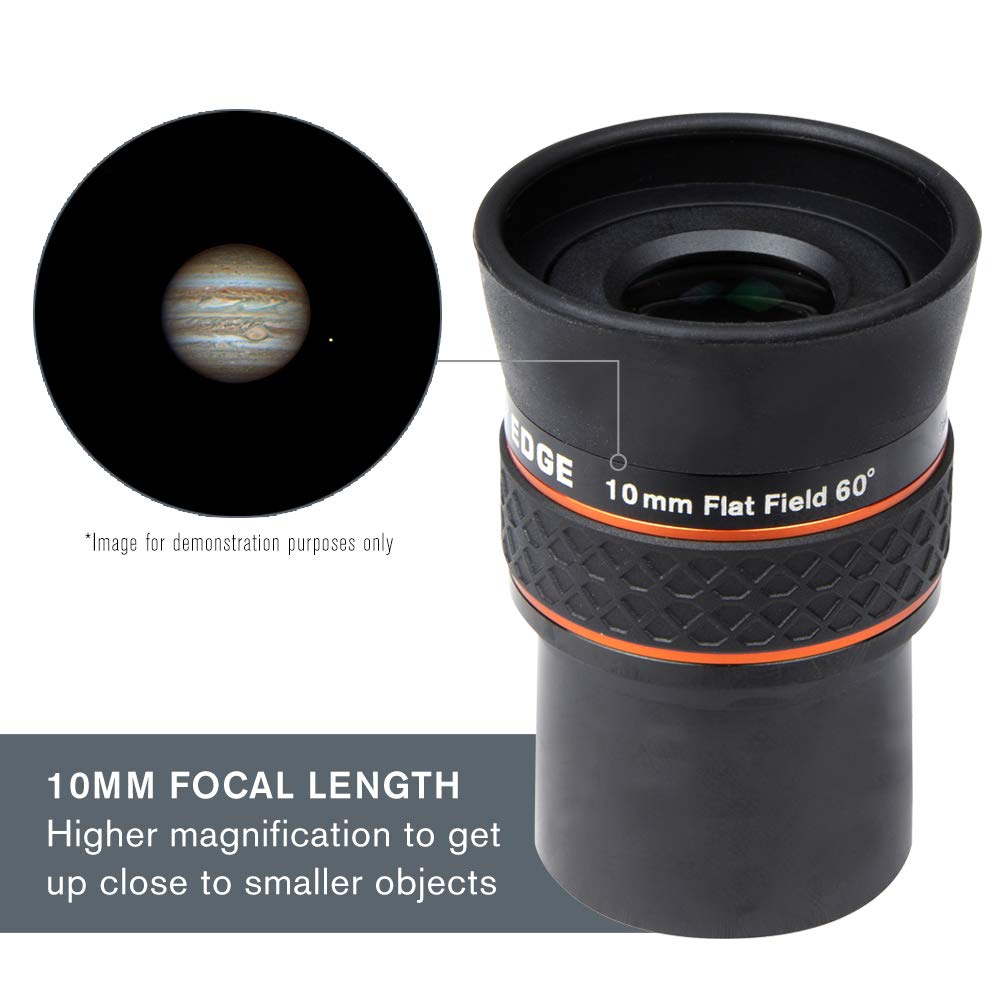 Celestron Ultima Edge   10Mm Flat Field Eyepiece   1.25''