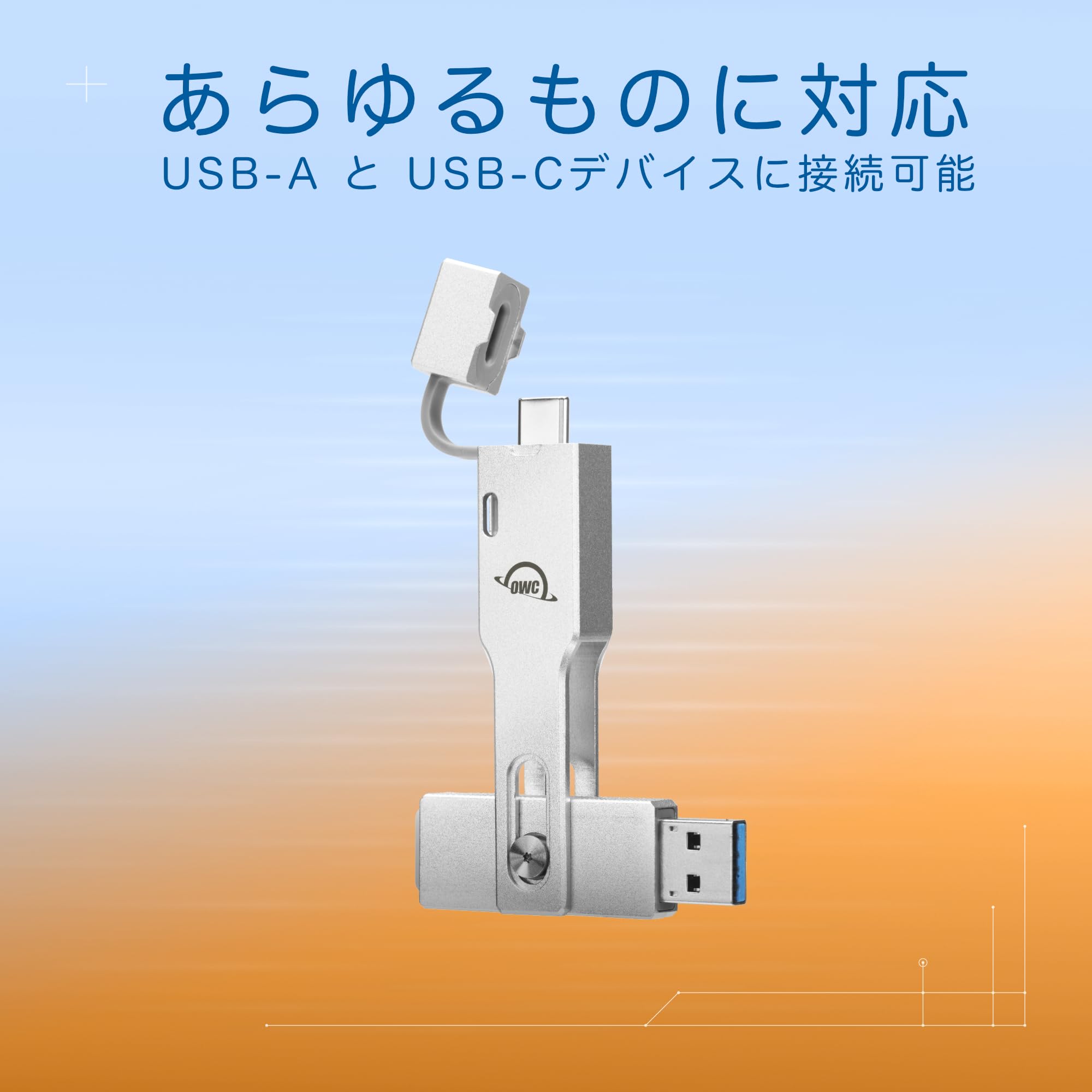 Owc 1Tb Envoy Pro Mini Usb-C + Usb-A (10Gb/S) Portable Ssd