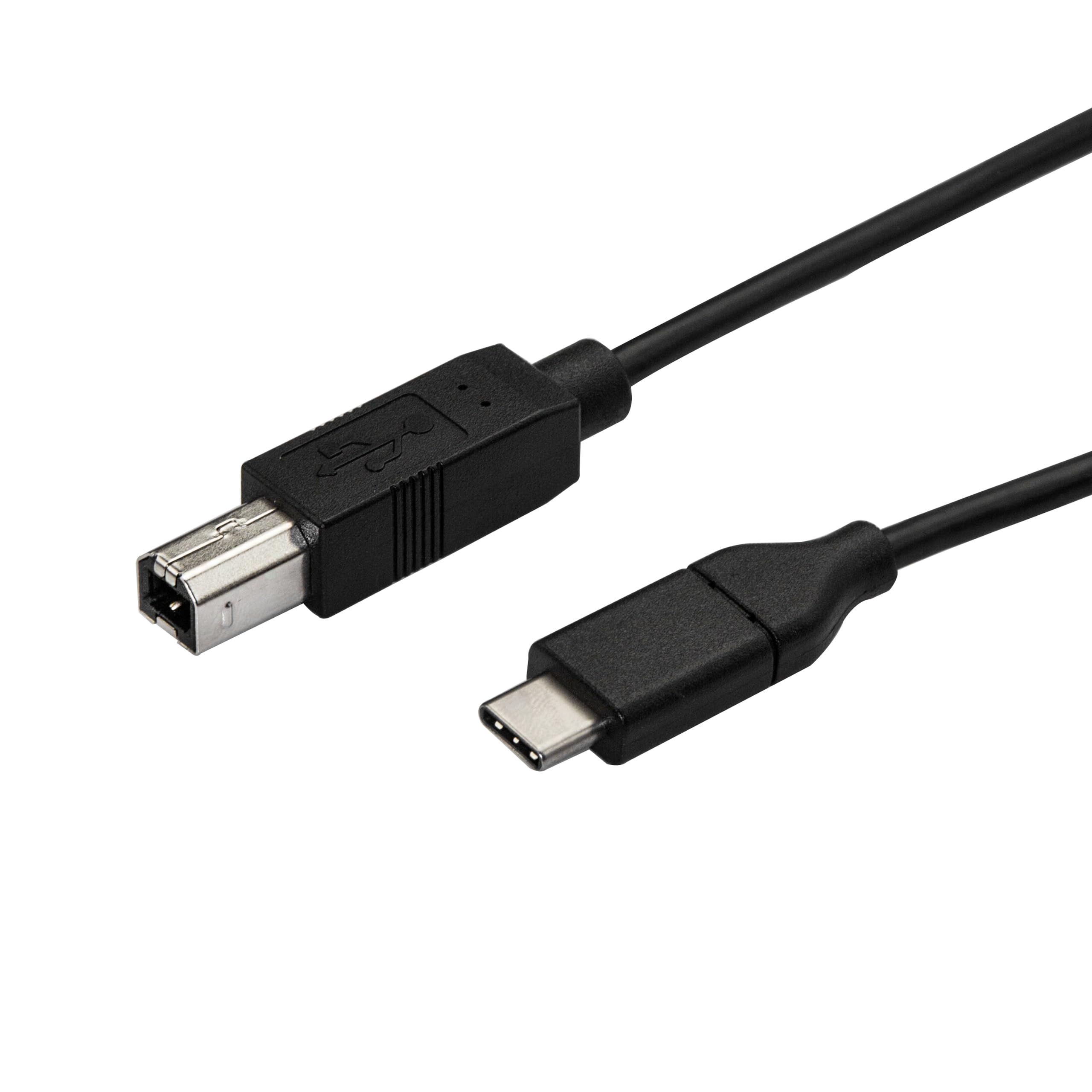 Startech.Com Usb C To Usb B Printer Cable   10 Ft / 3M   Usb C Printer Cable   Usb C To Usb B Cable   Usb Type C To Type B (Usb2