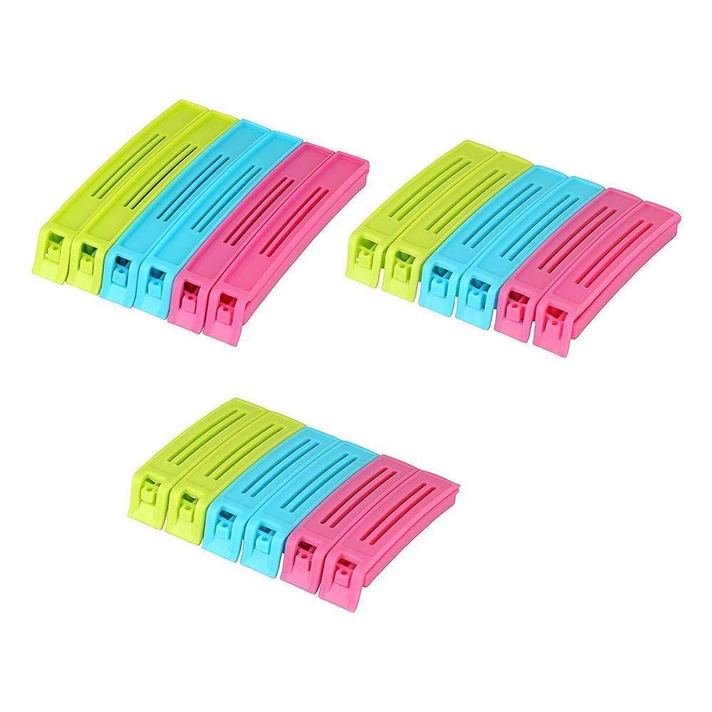 DeoDap Multipurpose Food Snack Plastic Bag Clip Sealer/Packet Sealer Clamps/Manual Vacuum Bag Sealer/Food Pouch Clip/Bag Zipper 