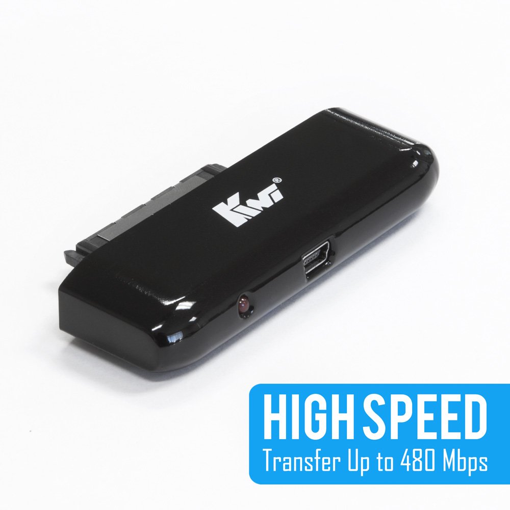 Kingwin Usb 2.0 To Ssd/Sata Adapter For 2.5 Inch Hard Drives. Support All 2.5    Ssd & Sata Types Of Drives. Hot Plug And Play.P