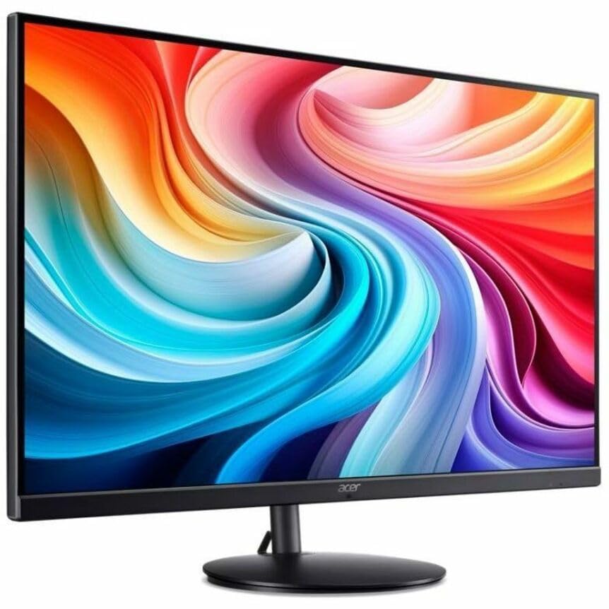 acer EB321HQU C3 32 Class WQHD LED Monitor - 16:9 - Black