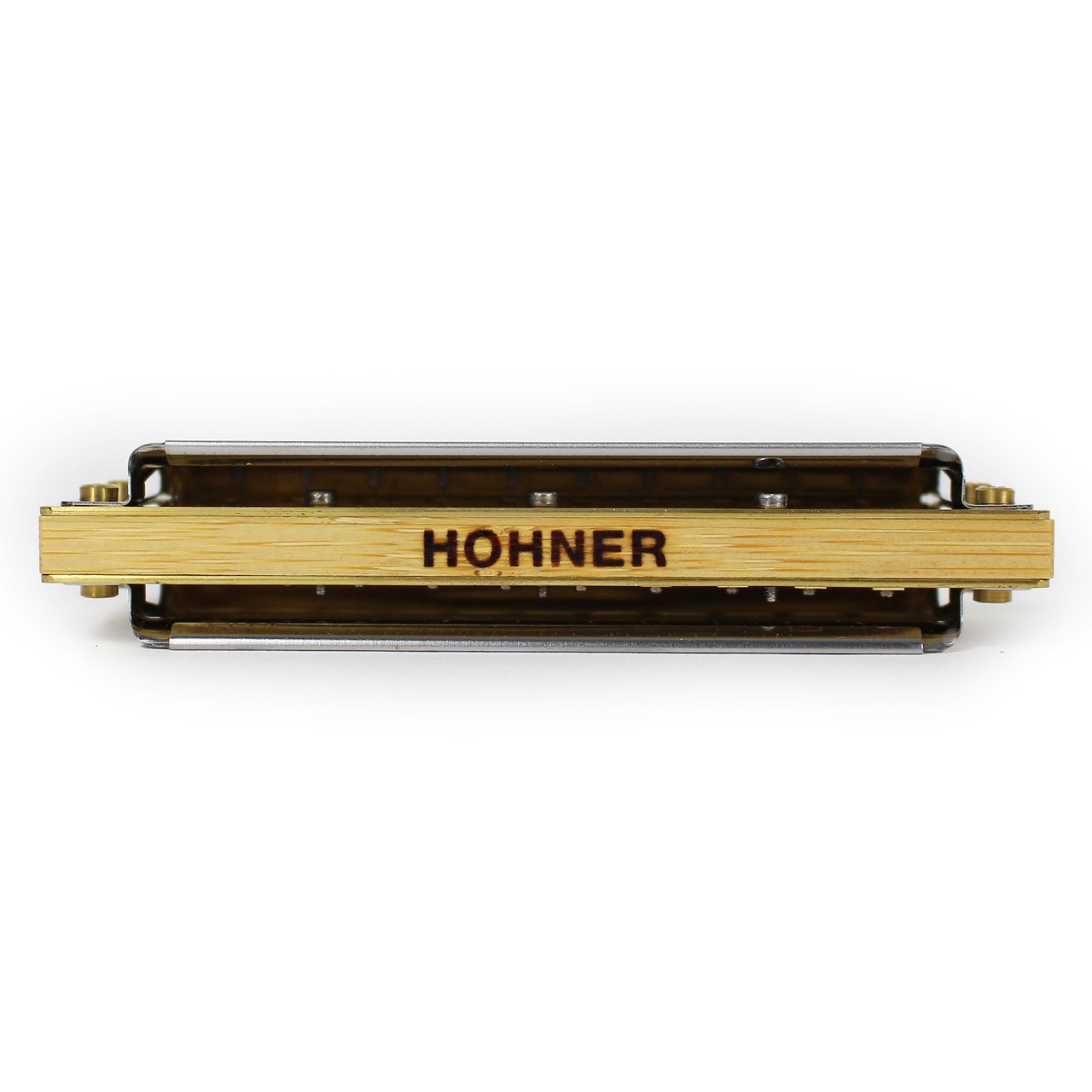 Hohner Harmonicas Marine Band Crossover, Key Of C, Stainless Steel, Bamboo
