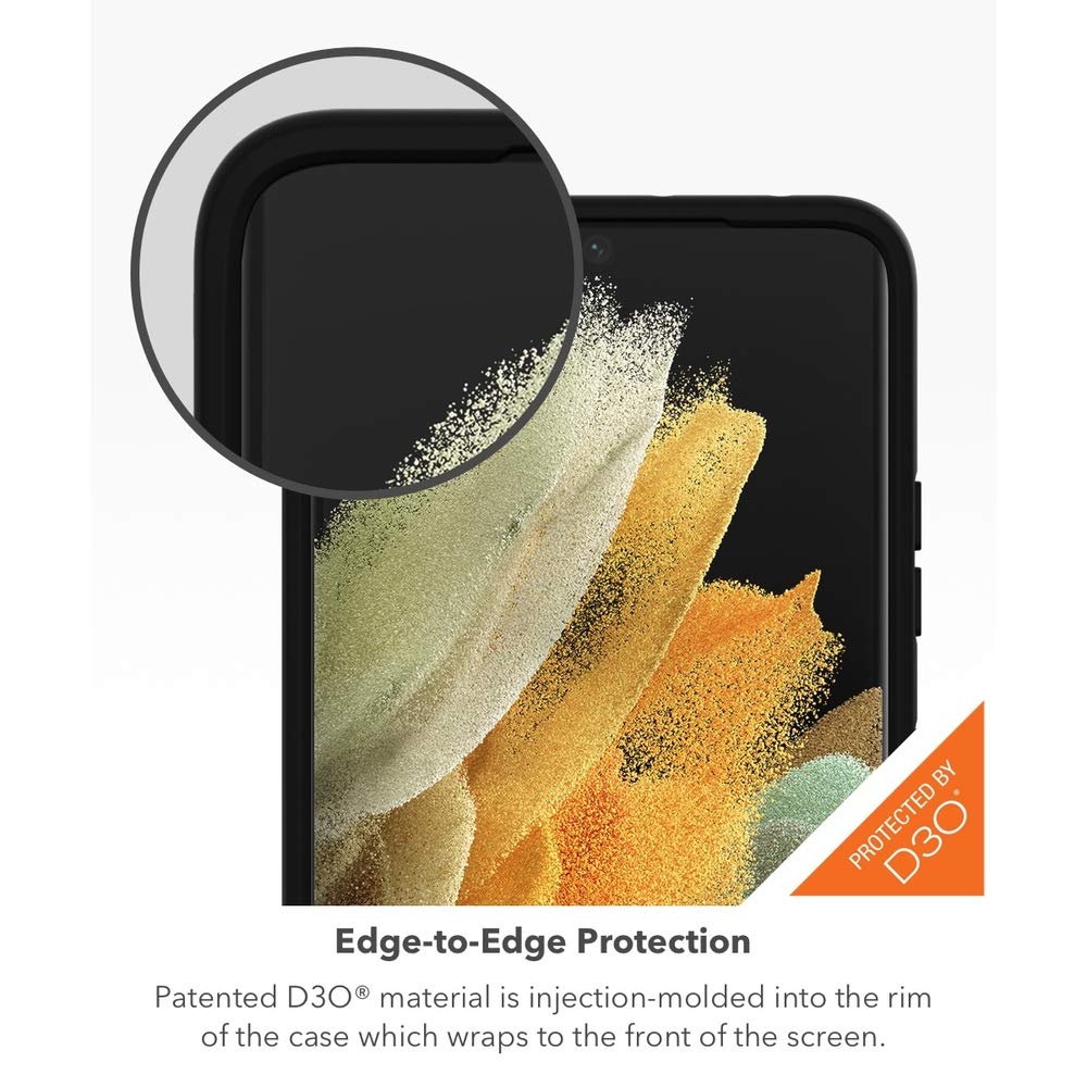 Gear4 Zagg Denali Case With Ultimate Impact Protection [ Protected By D3O ] - Made For Samsung Galaxy S21 5G - Black (702007299)