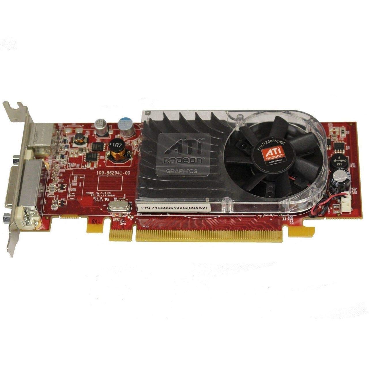ATI Radeon HD 3450 256MB DDR2 PCI Express (PCI-E) DMS-59 Low Profile Video Card w/TV-Out & DMS-59 Cable