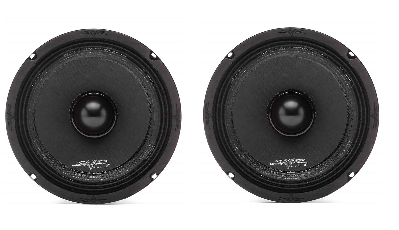 (2) Skar Audio Npx65 4 6.5' 300 Watt 4 Ohm Neodymium Pro Audio Mid Range Loudspeaker   2 Speakers