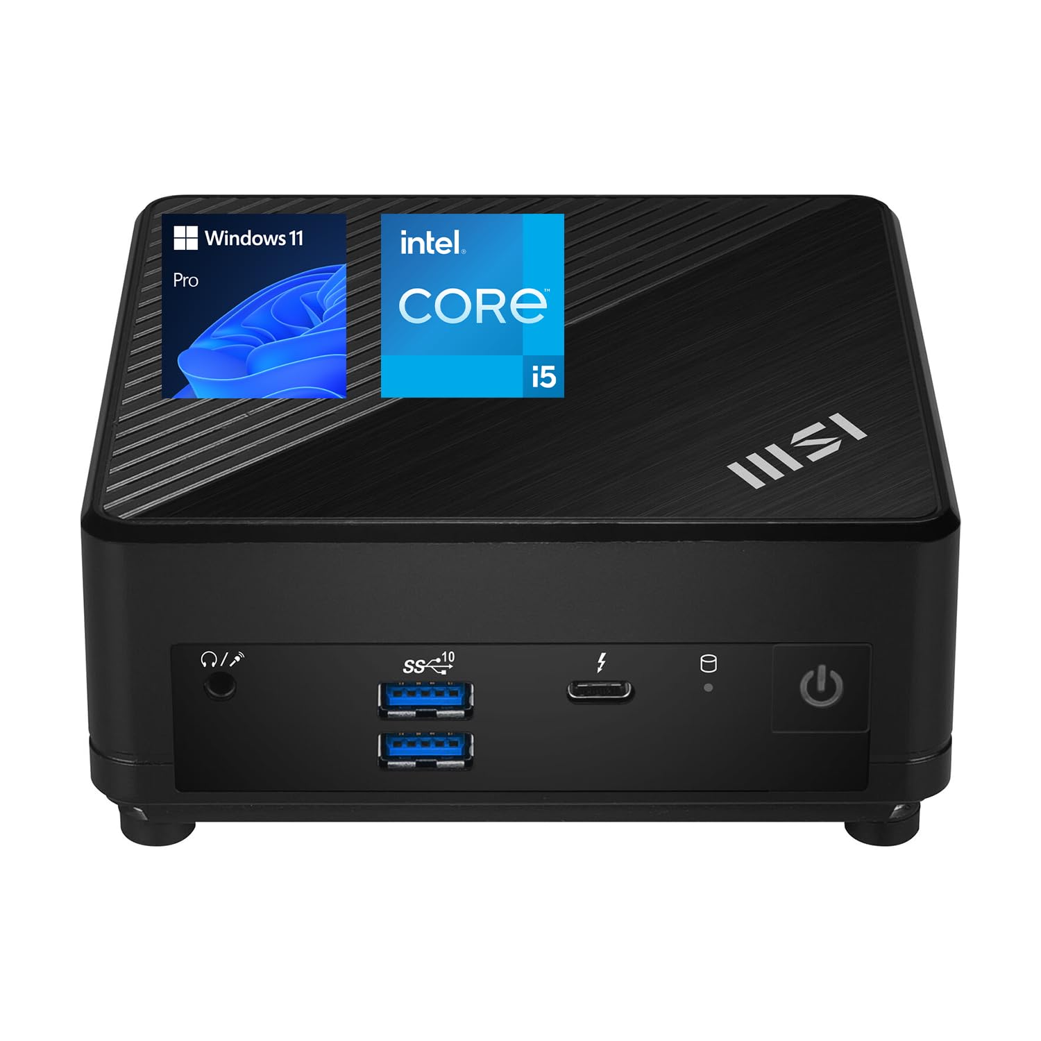 MSI Cubi B0A8 Premium Compact Desktop - 12th Gen Intel i7-1255U Processor, 32GB RAM, 1TB SSD, Wi-Fi 6, Windows 11 Pro, Support 4