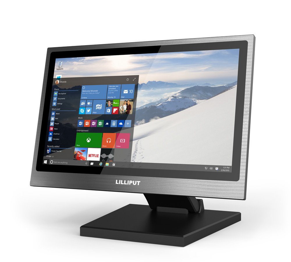LILLIPUT 13.3 TK1330-NP/C/T Full HD HDMI Monitor with capacitive Touch Function,Option for Open Frame Install kit and VESA Mount