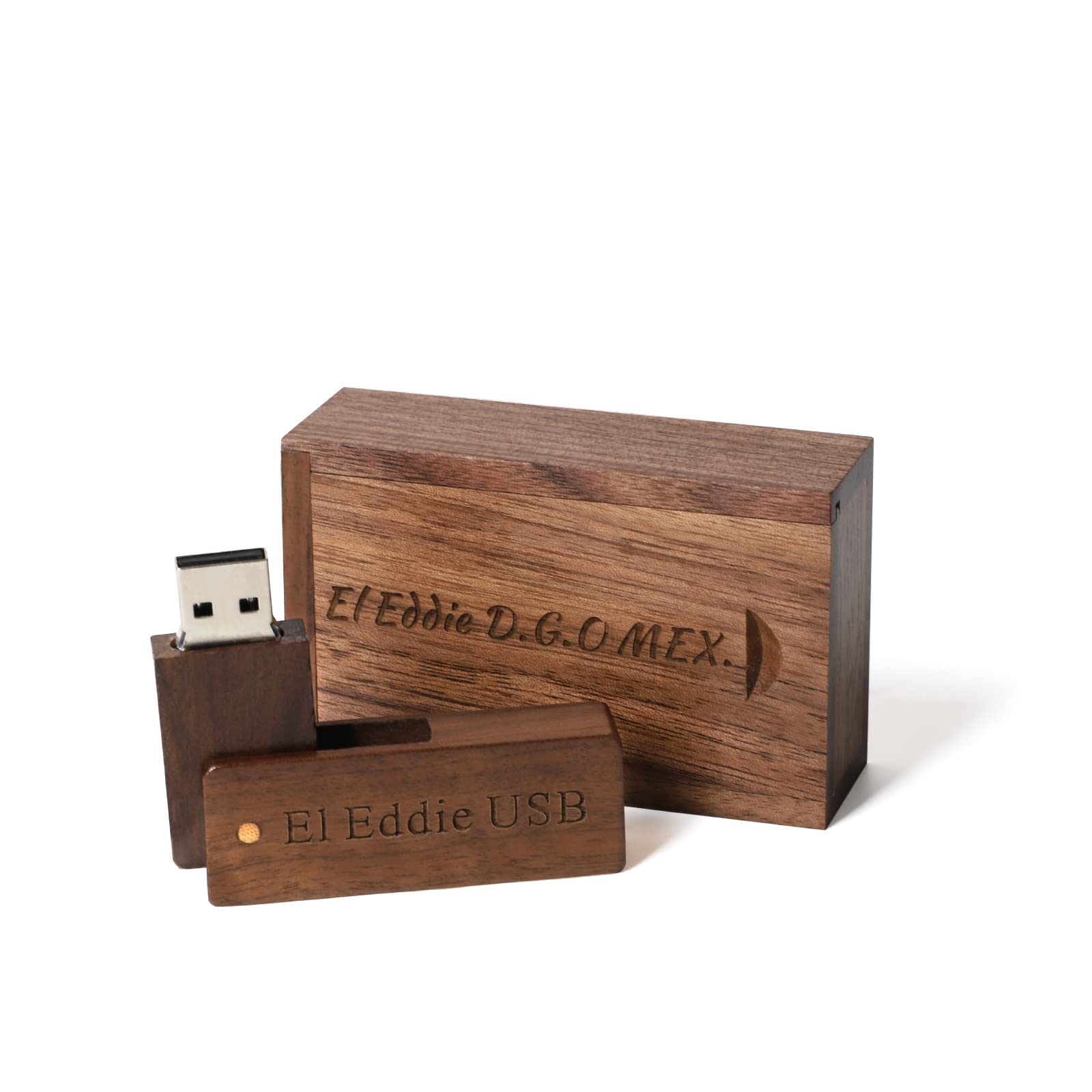 Customized Gift Personalised Engraved Usb 2.0 Flash Drive Memroy Stick, Personalised Gift Engraved Wooden Usb Flash Drive For We