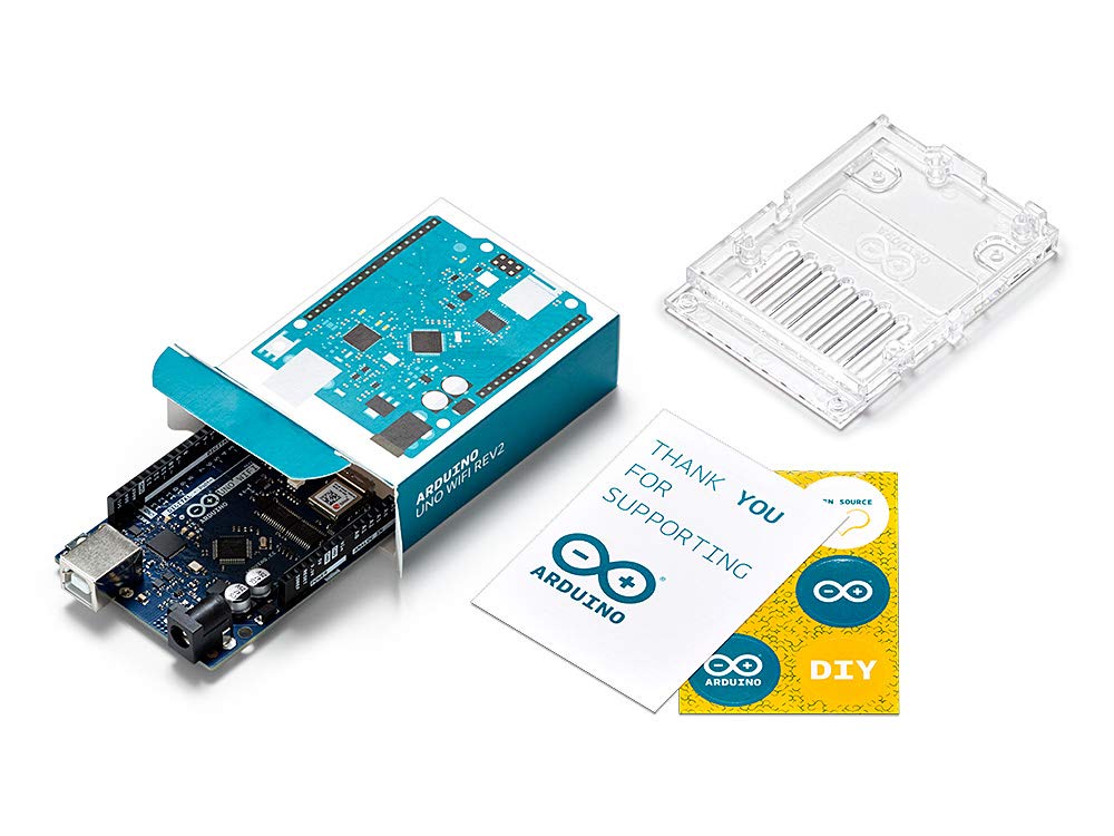Arduino UNO WiFi REV2 [ABX00021] - Enhanced Microcontroller with Built-in WiFi, Secure Connectivity & Advanced Features