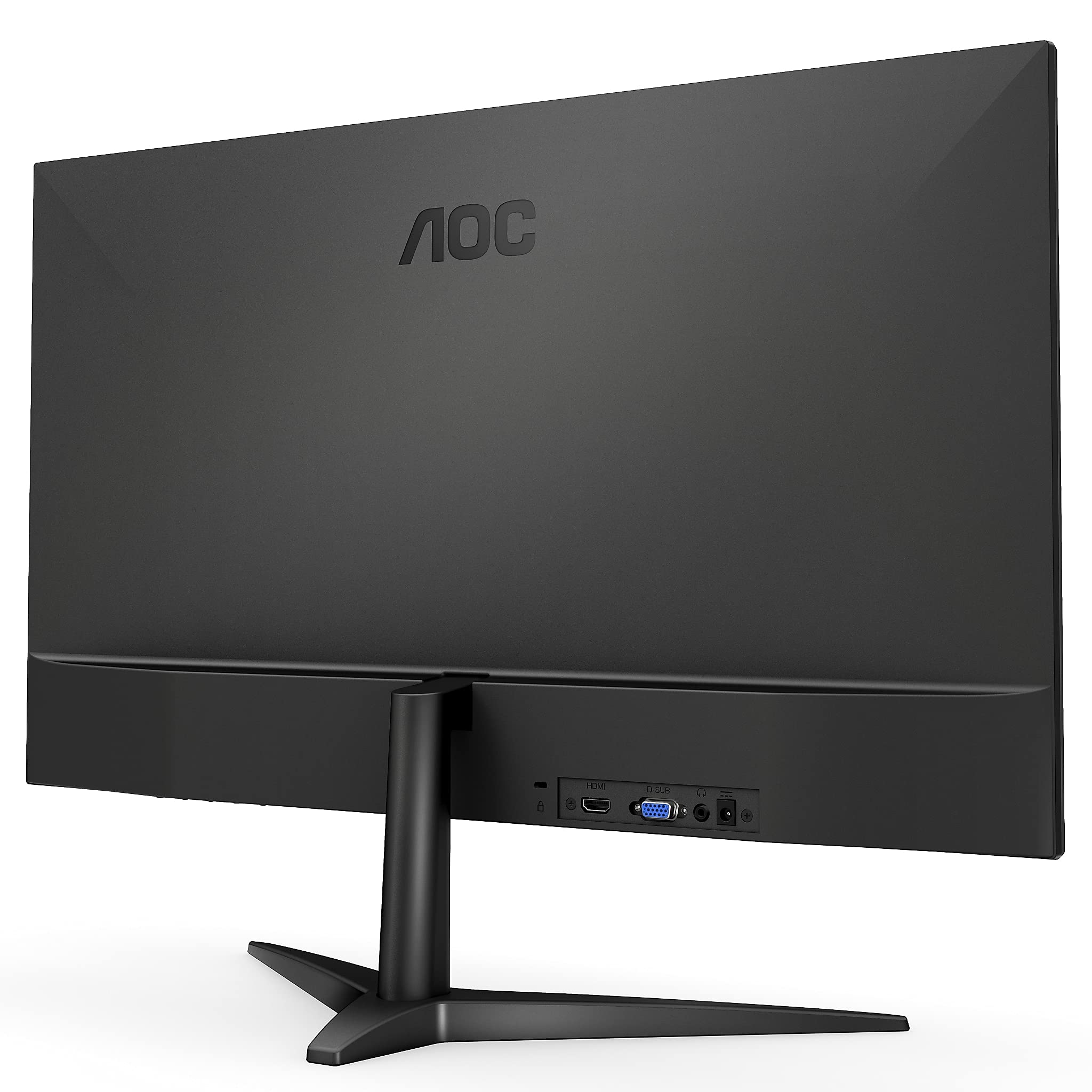 Aoc 24B1H 24 Full Hd 1920X1080 Monitor, 3-Sided Frameless, Va Panel, Hdmi/Vga, Flicker-Free