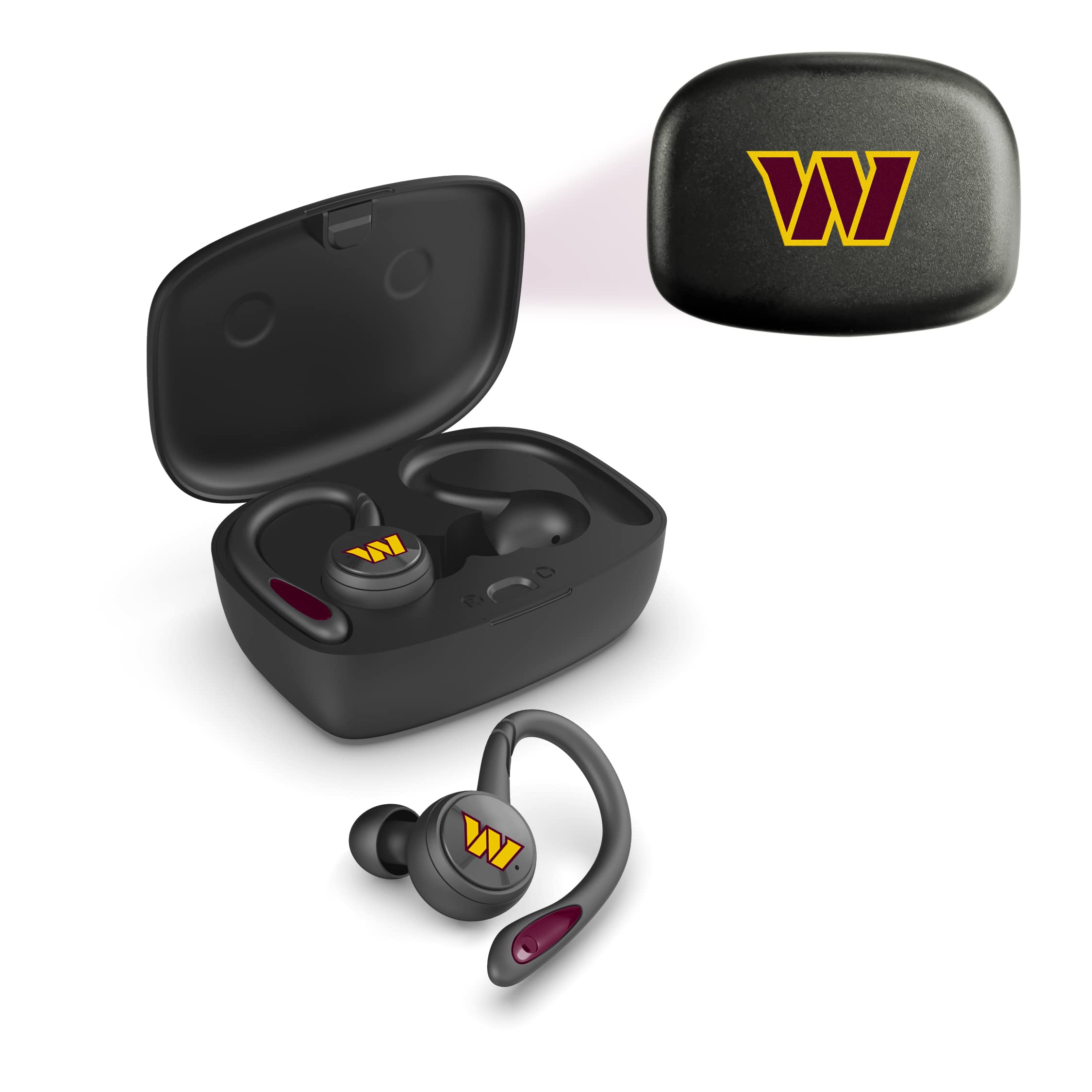 SOAR NFL Sport True Wireless Earbuds V.5, Washington Commanders
