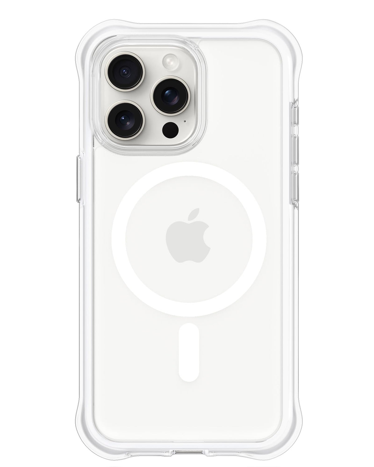Ornarto Air Case For Iphone 15 Pro Max Clear, Compatible With Magsafe, Military-Grade Drop Protection Cover With Built-In Air-Wh