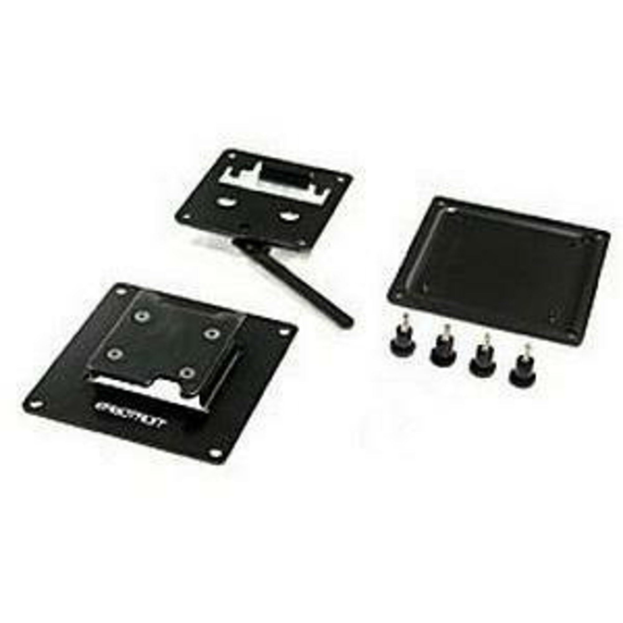 Ergotron - FX30 Wall Mount, VESA Wall Bracket- for Monitors or TVs Up to 37 Inches, 0 to 30 lbs - Black