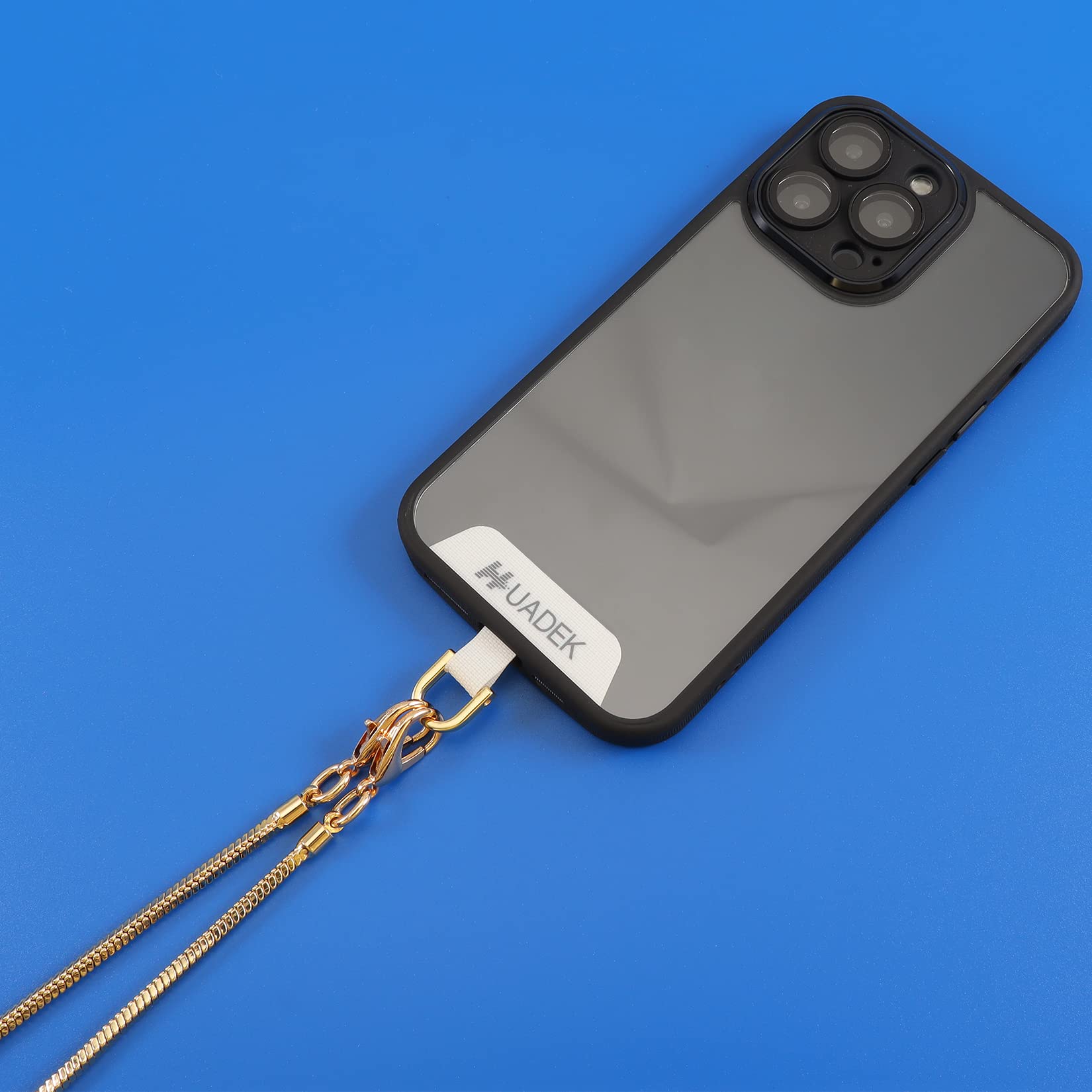 Huadek Universal Phone Tether Tab Phone Strap Connector For Cell Phone Safety Lanyard Tab For Straps (Universal Contag(White) X1