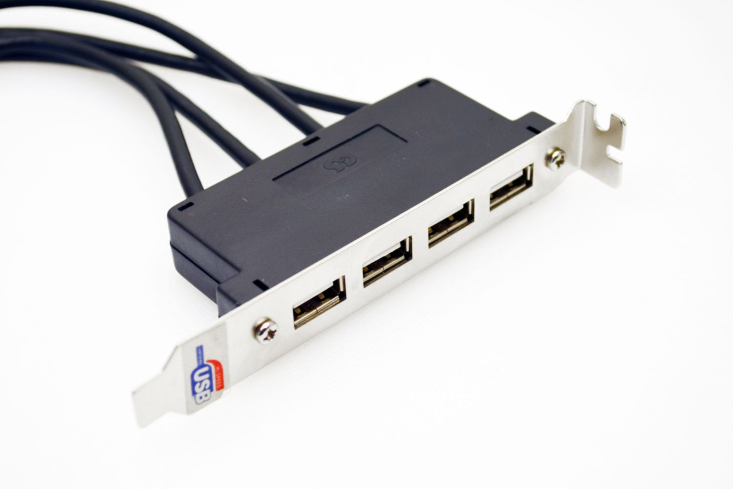 Usb 2.0 4 Port Pci Bracket To Dual Usb Headers