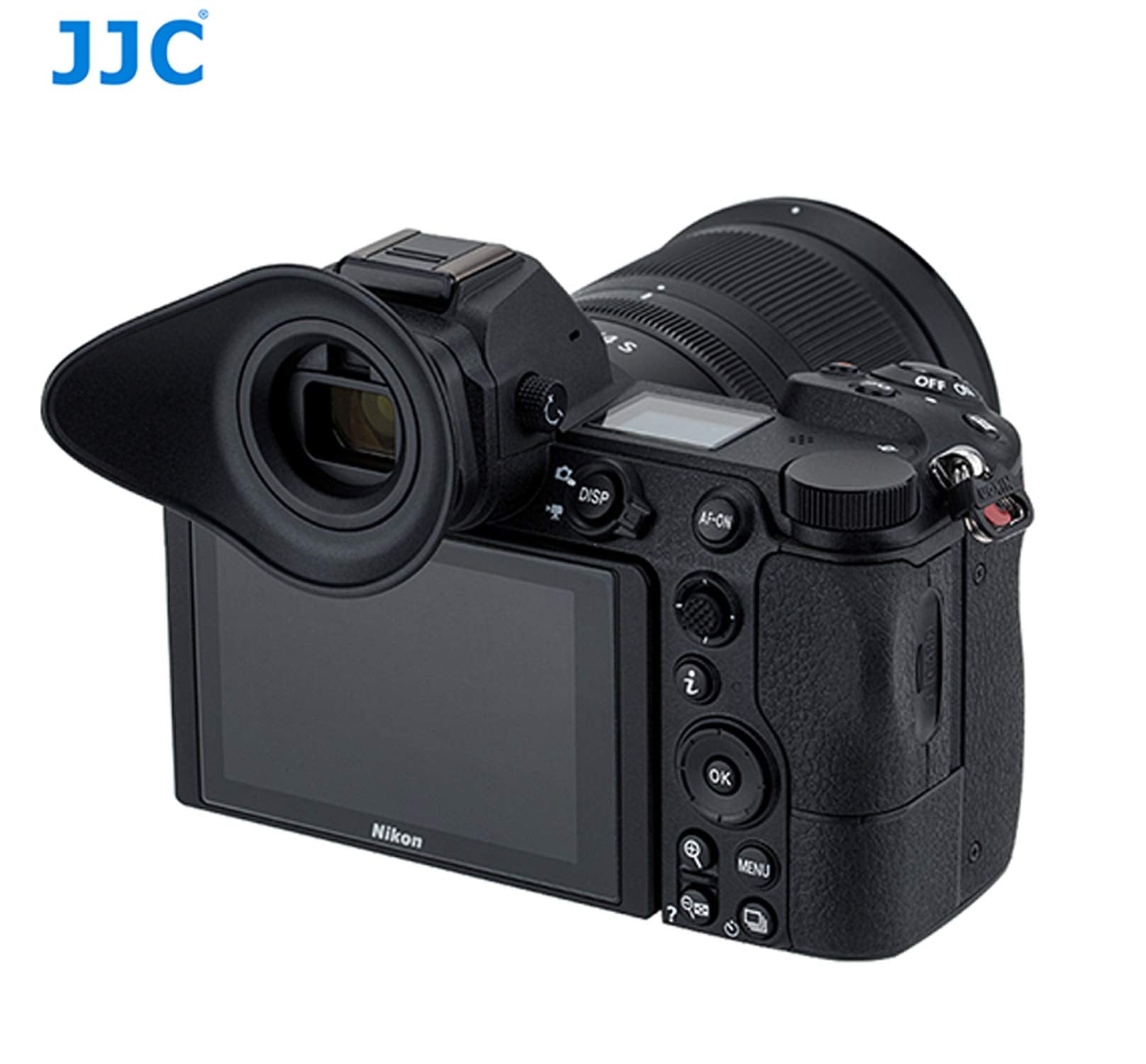 Jjc En-Dk29Ii Ergonomic Large Eye Cup, Compatible With Nikon Z5 Z6 Z7 Z6 Ii Z7 Ii, 360 Rotatable, Soft Tpu Rubber, Z5 Z6 Z7 Z6Ii