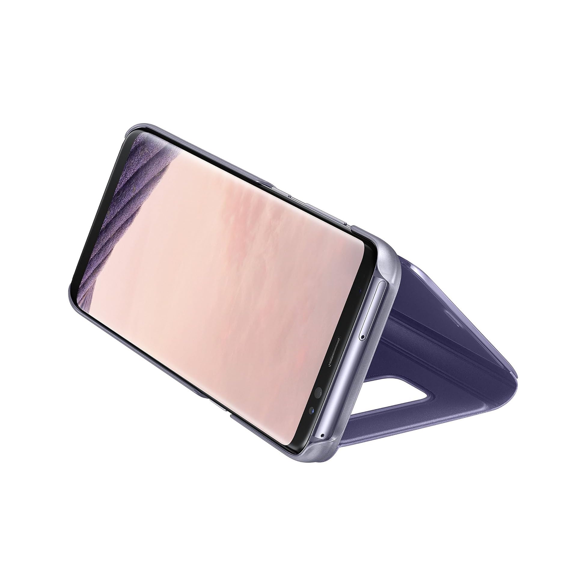 Samsung Galaxy S8 Only S-View Flip Cover With Kickstand, Orchid Grey