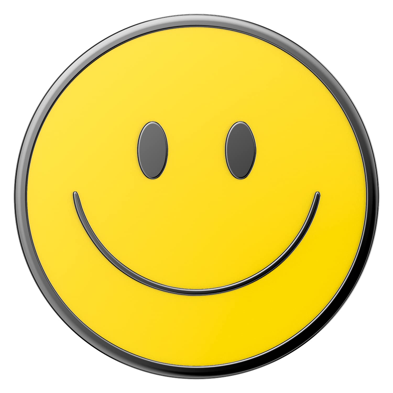 Popsockets Phone Grip With Expanding Kickstand, Enamel Graphic   Be Happy