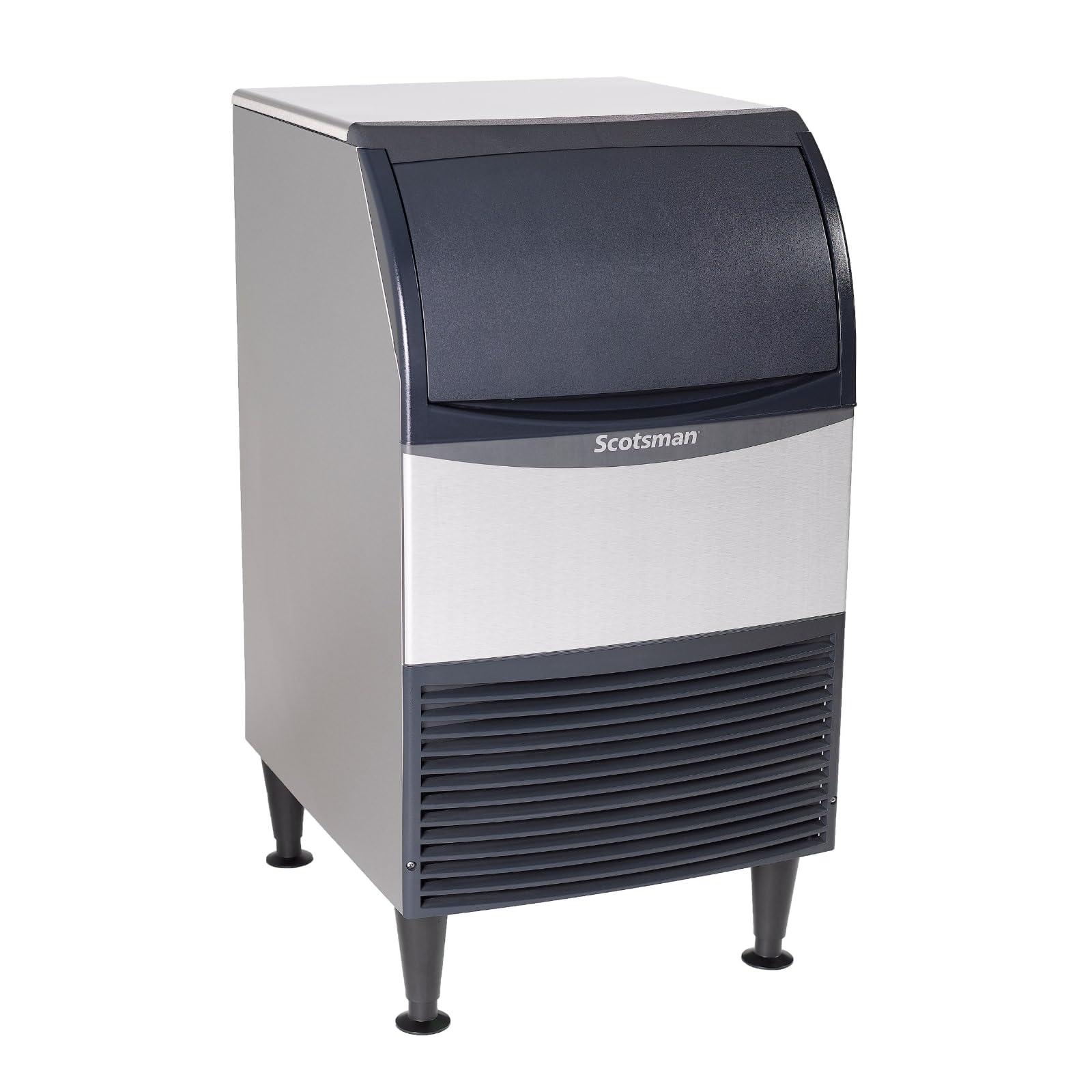 Scotsman UN1520A-1 20 Air-Cooled Nugget Undercounter Ice Maker Machine with 57 lb. Storage Capacity, 167 lbs/Day, 115v, NSF