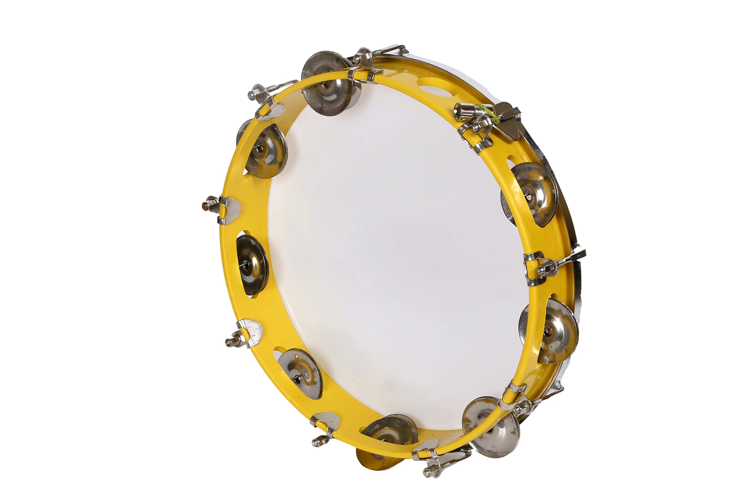 Vande Khanjira Fiber 9 Inch Super Quality Modal Tambourine Hand Percussion Musical Instrument