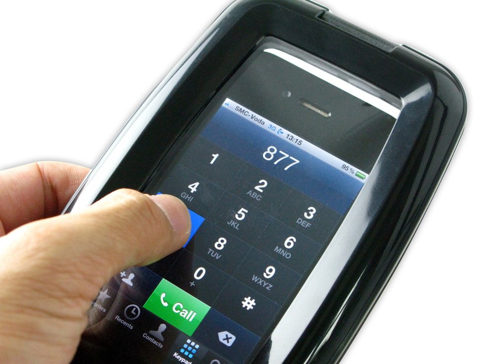 Pyle Universal Waterproof Phone Sport Case   Cell Phone Protective Holder W/ Multi Touch Control, Ipx 7 Standard Protection, Wor