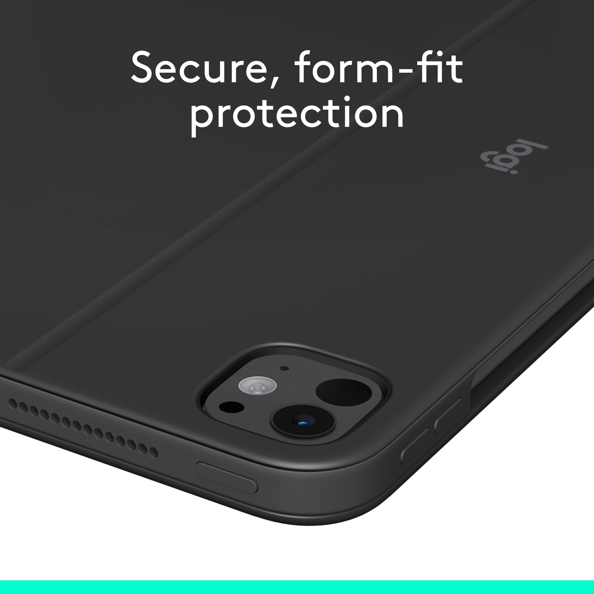 Logitech Combo Touch Ipad Pro 11-Inch (M4)(2024) Keyboard Case - Detachable Backlit Keyboard For Ipad Pro 11, Kickstand, Multi-U