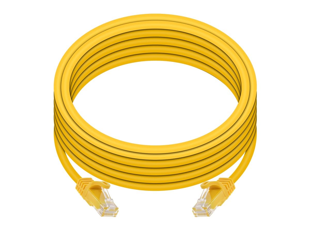 Monoprice Flexboot Cat6 Ethernet Patch Cable   Network Internet Cord   Rj45, Stranded, 550Mhz, Utp, Pure Bare Copper Wire, 24Awg