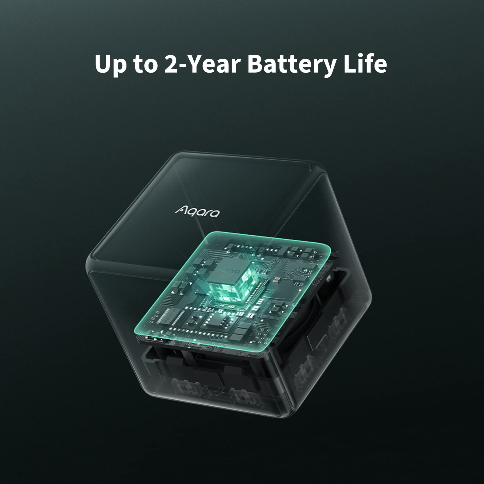 Aqara Cube T1 Pro, Requires Aqara Zigbee 3.0 Hub, 6 Sides To Control Different Scenes And Diverse Actions To Control Smart Home