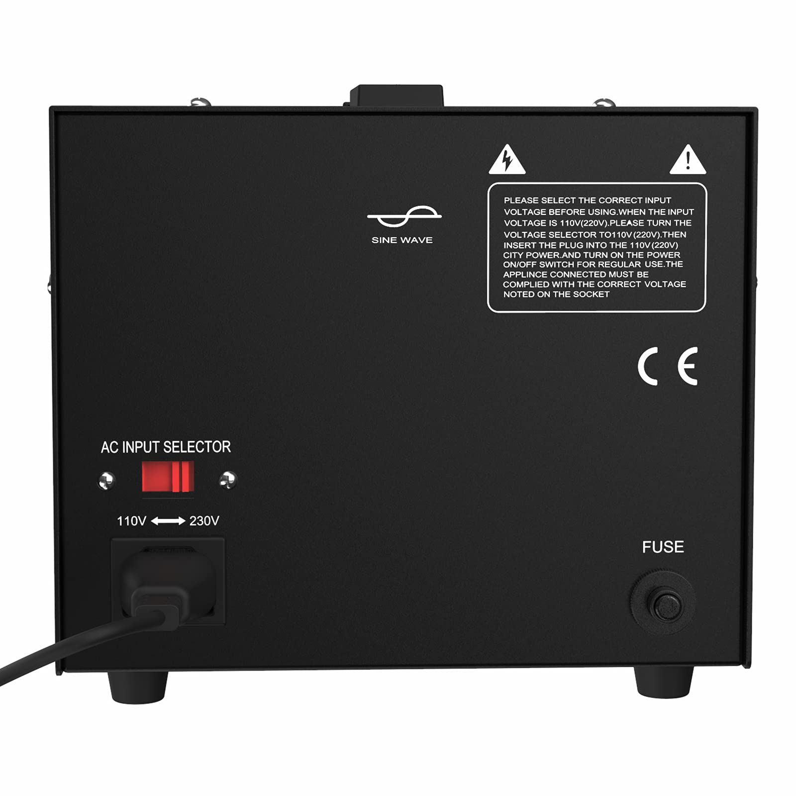 Anbull Voltage Converter 2000 Watt Voltage Transformer, 220V / 230V / 240 Volt To 110V / 120 Volt Or 110V / 120 Volt To 220V / 2