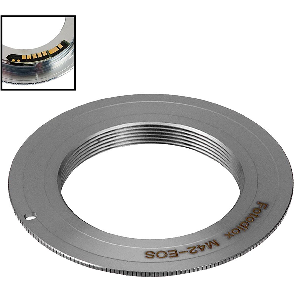 Fotodiox Pro Lens Mount Adapter Compatible With M42 Type 1 Screw Mount Slr Lens To Canon Eos (Ef, Ef-S) Mount D/Slr Camera Body