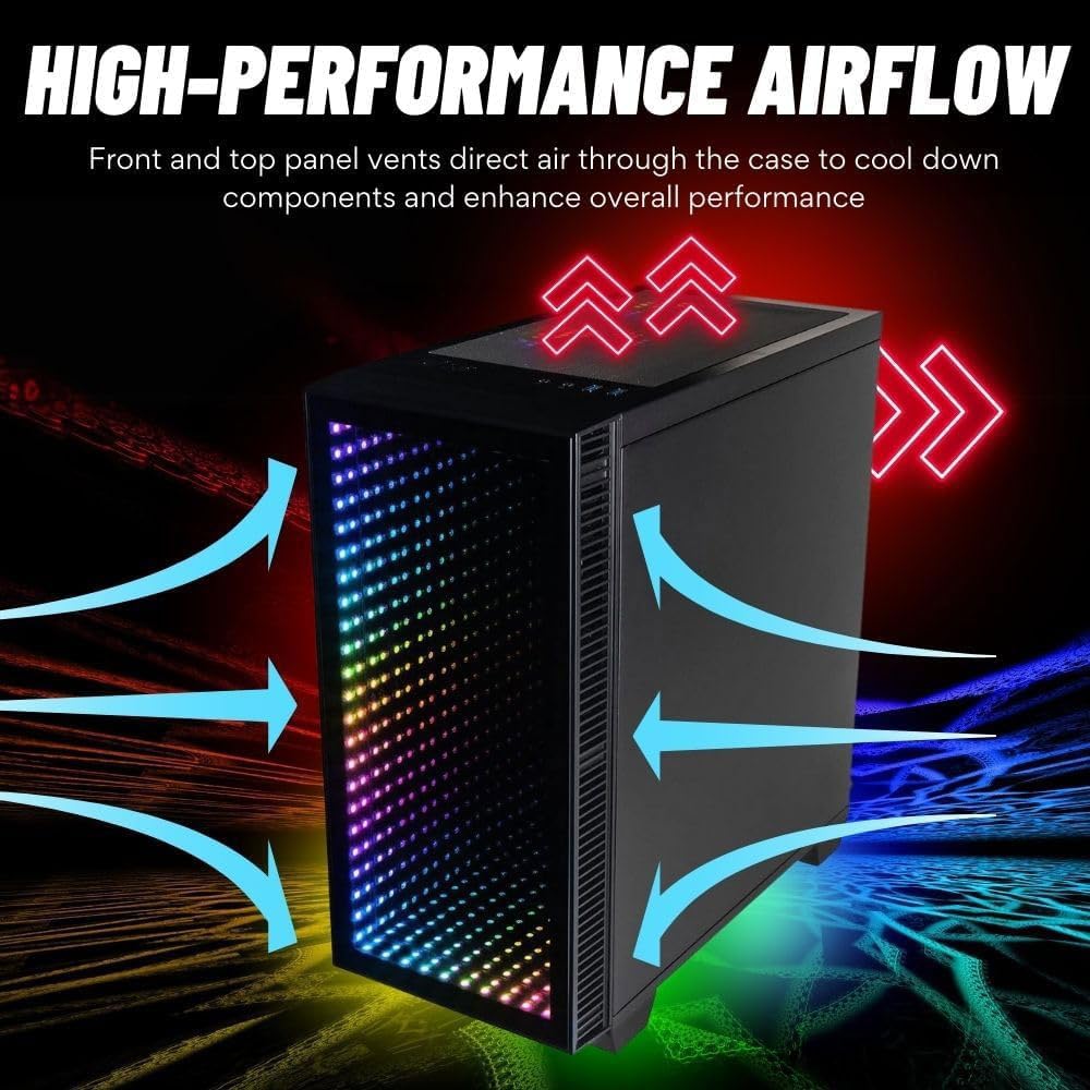 Empowered Pc Continuum Micro Gaming Desktop   Nvidia Geforce Rtx 3080 (~ 4070), Amd 8 Core Ryzen 7 5700X Processor, 32Gb Ram, 51