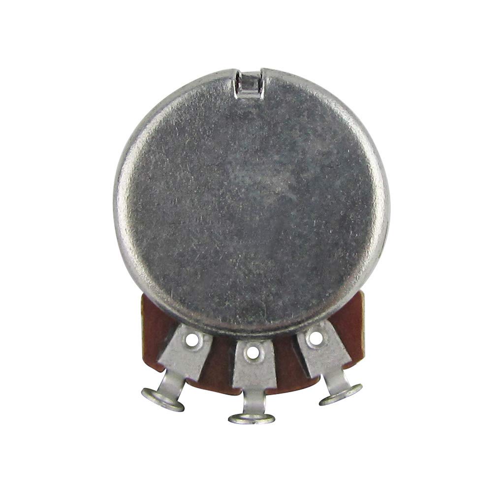 Fleor 2Pcs Full Size Guitar Volume Pot 18Mm Shaft Audio Taper Guitar Potentiometer A500K