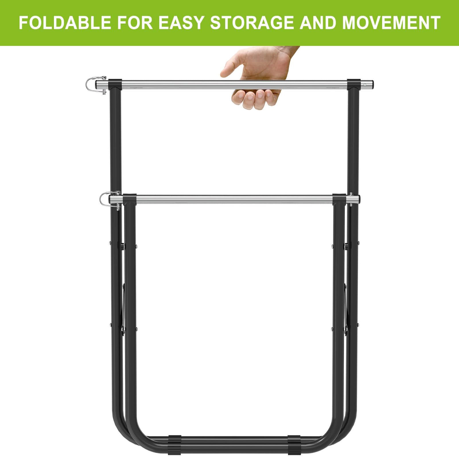 Insaga Double Decker Wire Spool Rack, High Durable Spool Holder Cable Wire Reel, Portable Cable Caddy, Wire Dispenser, Wire Spoo