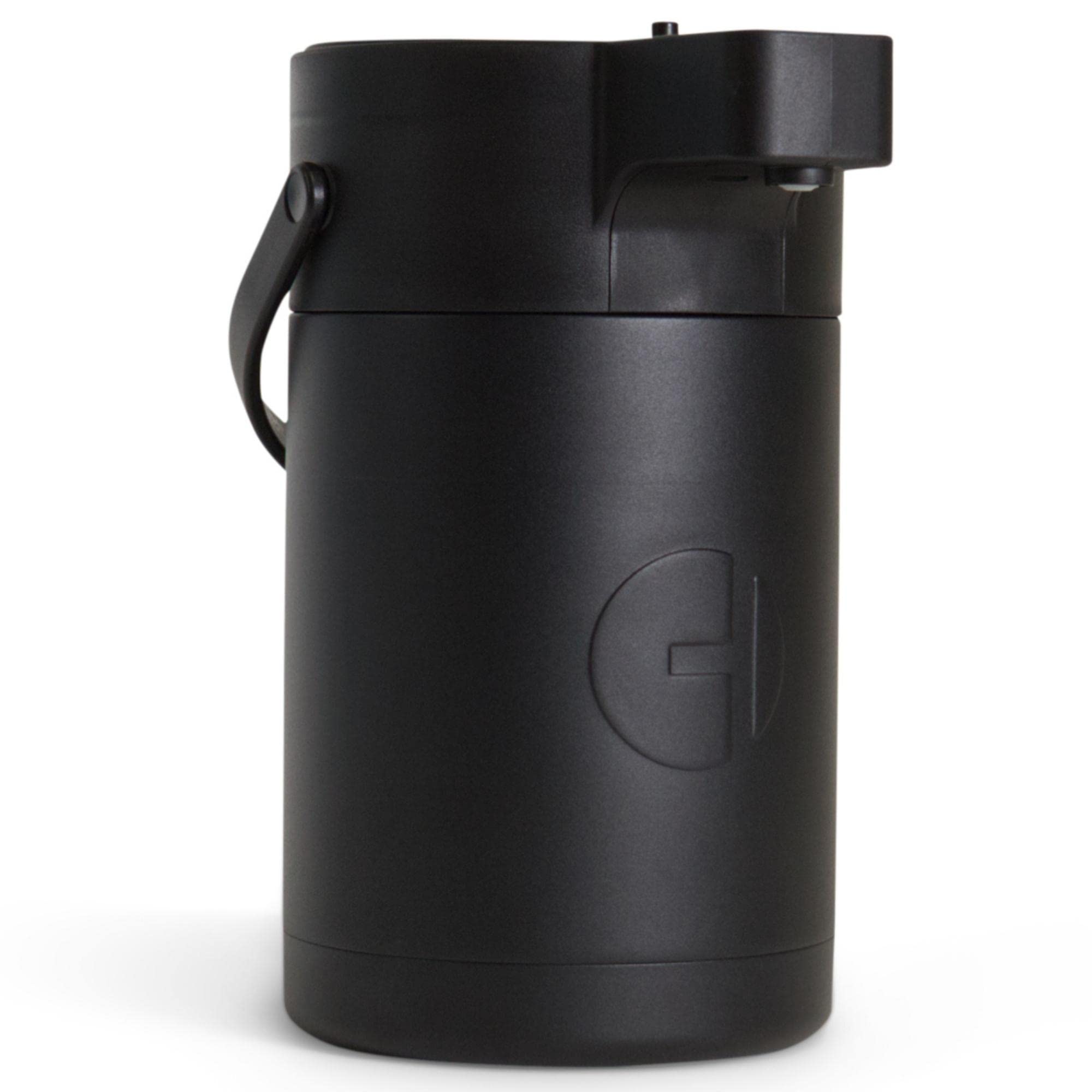 Hastings Collective Airpot Coffee Dispenser With Pump 2.5 Liter   Insulated Stainless Steel Thermal Coffee Carafe 12 Hour Hot/24