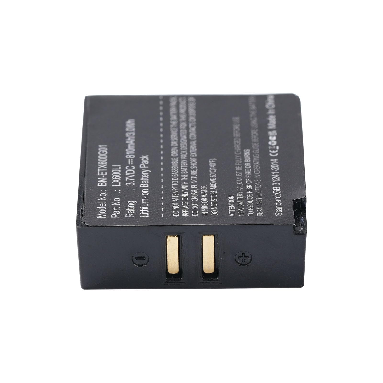 Bcxy 5 Pcs Battery Replacement For Eartec Hub Systems Hub Ultralite, Battery Part No Lx600Li