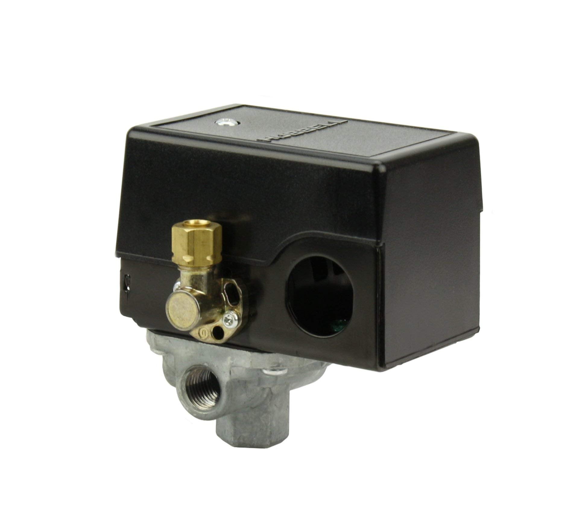 Pressure Switch For Air Compressor Made By Furnas / Hubbell 69Jf7Ly2C 95 125 Four Port W/ Unloader & On/Off Lever