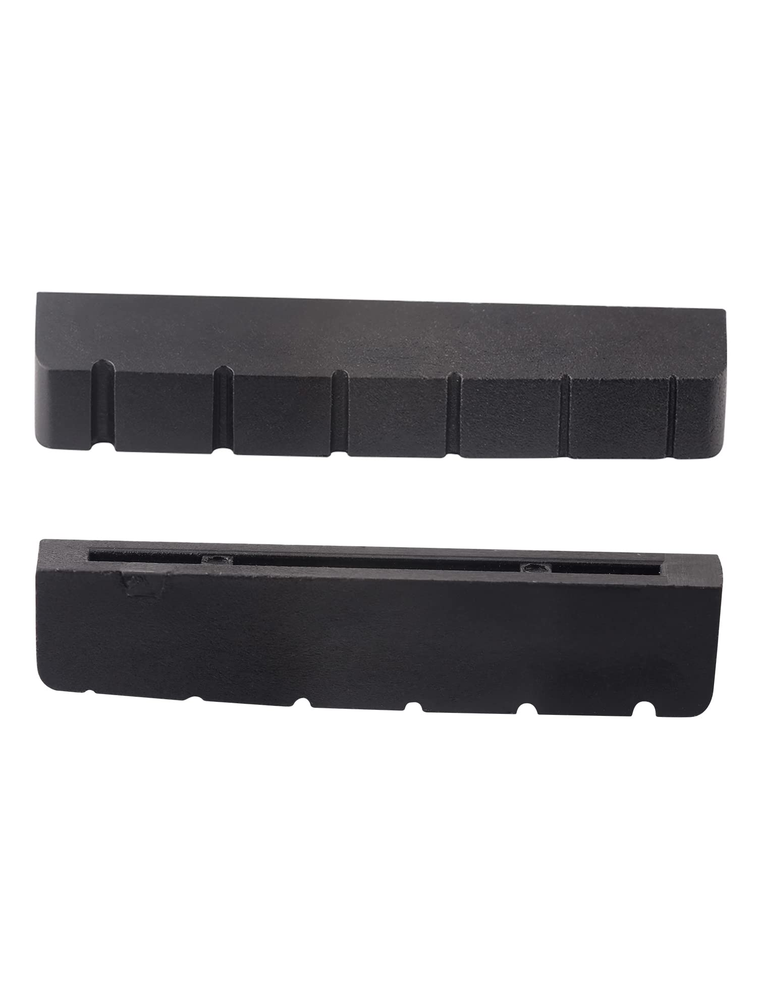 Metallor 6 String Graphite Guitar Nut Pre Slotted Top Nut Compatible With Les Paul Lp Sg Style Electric Guitar Or Acoustic Guita