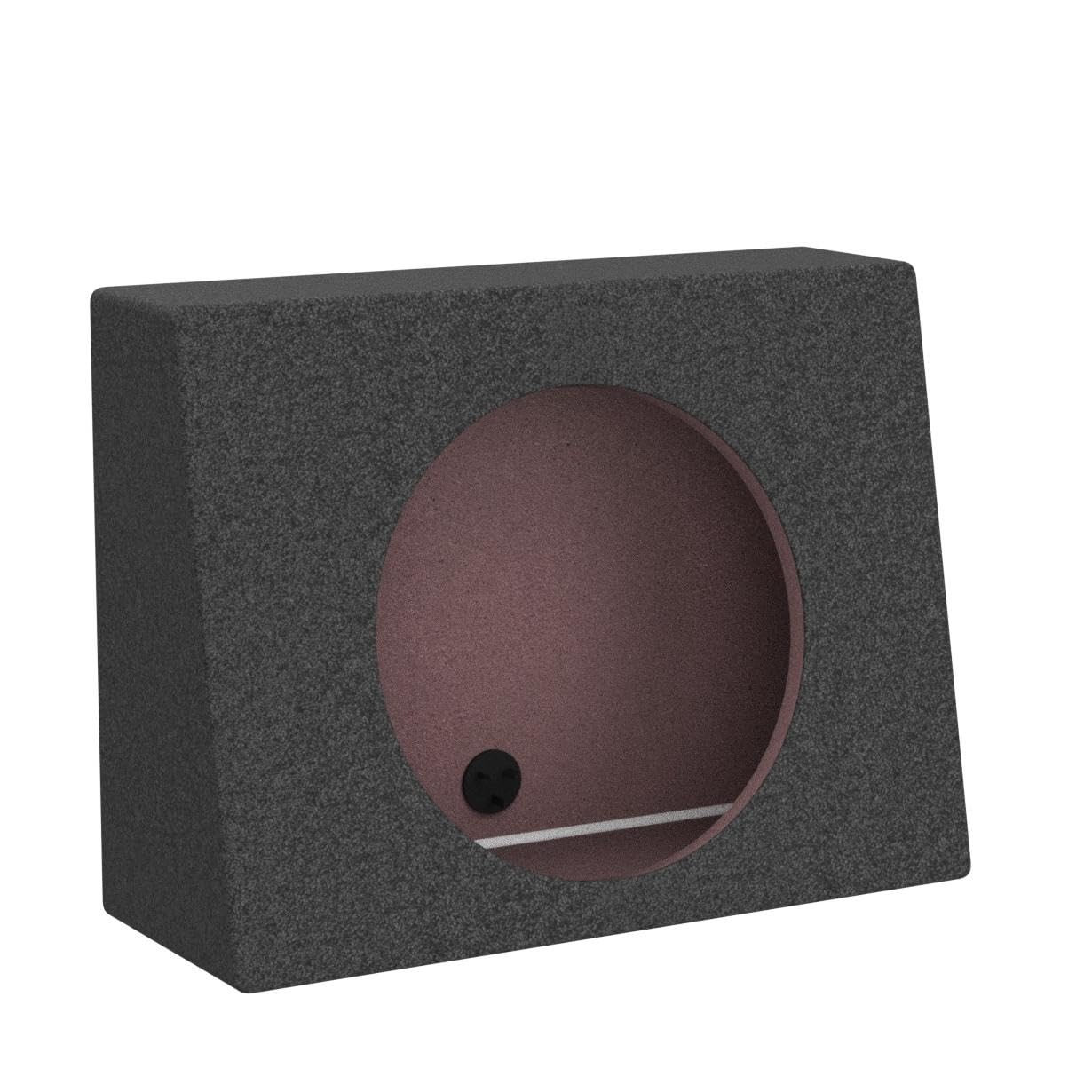 Qpower Qtw10 Single 10'' Sealed Car Audio Subwoofer Sub Box Enclosures (2 Pack)