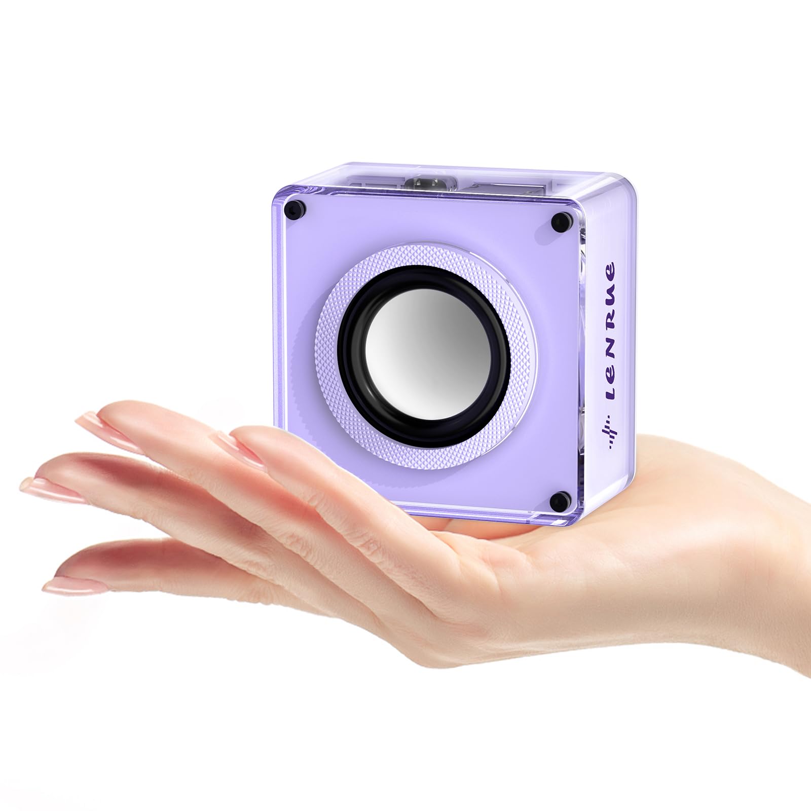 Lenrue Mini Bluetooth Speaker,Wireless Portable Speakers,5W Small Speaker With Clear Sound,Support Tws/Tf Card,Lanyard Design For Hiking, Biking, Trip,Gift For Men/Women/Boys/Girls/Teenagers