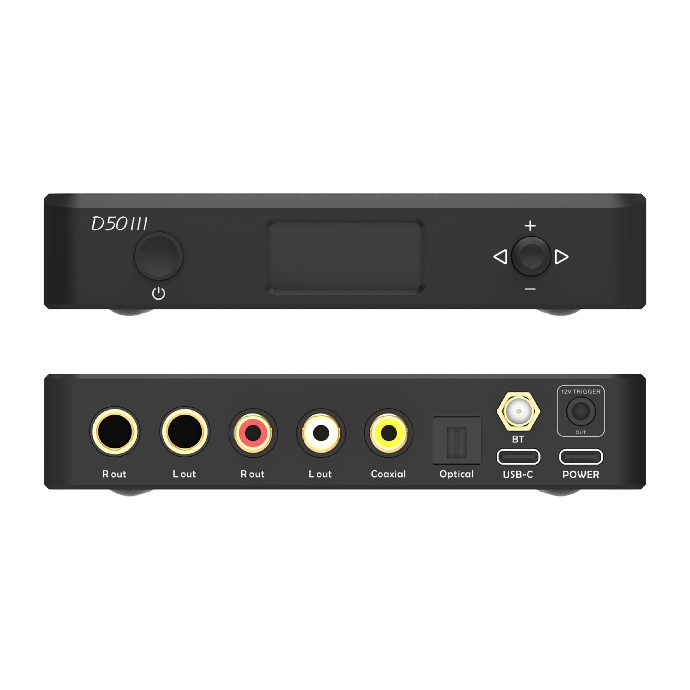 Topping D50 Iii Desktop Hifi Dac Preamplifier With Remote Control (Black)