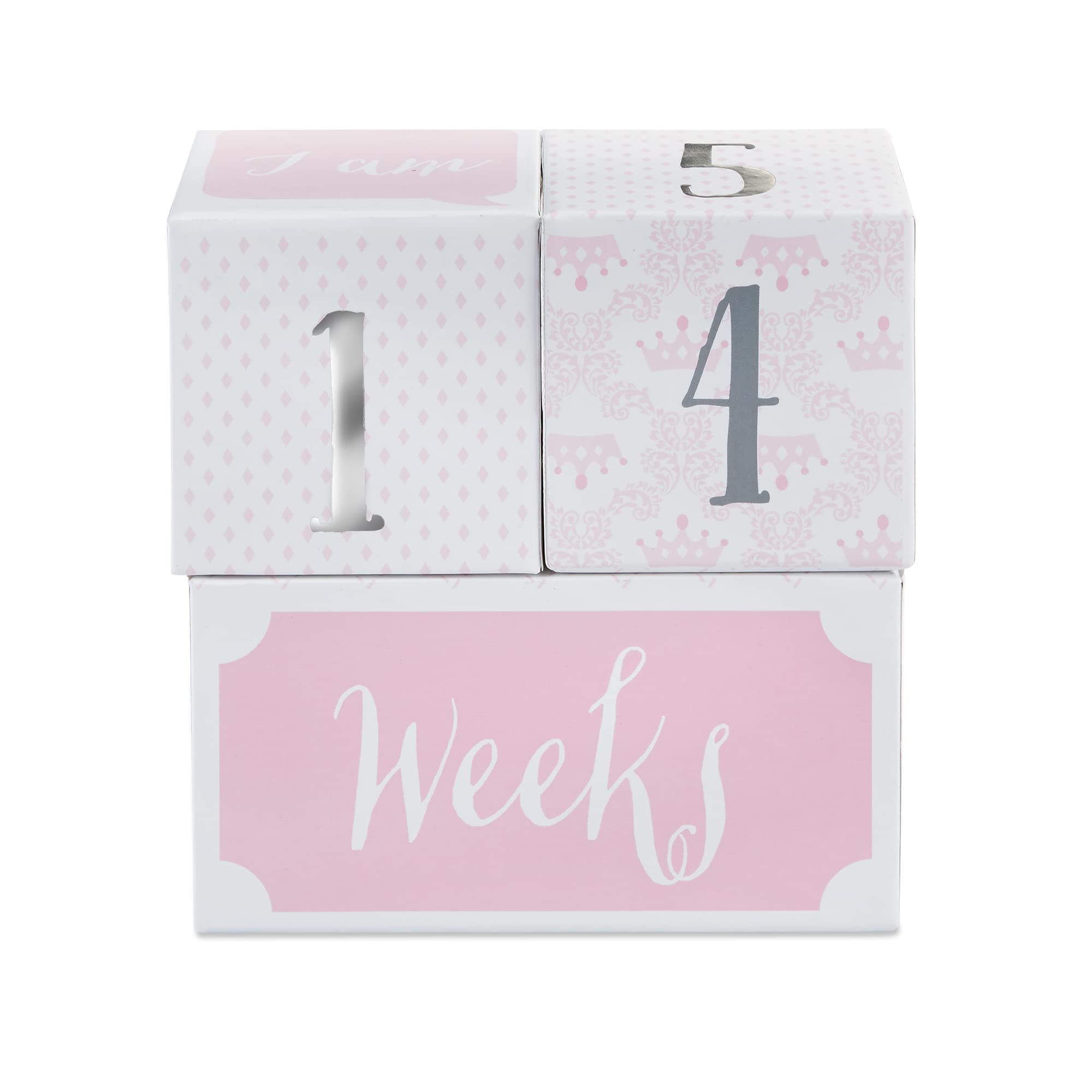 Baby Aspen My First Milestone Princess Age Blocks | Baby Picture Props For Photo Sharing The First Year