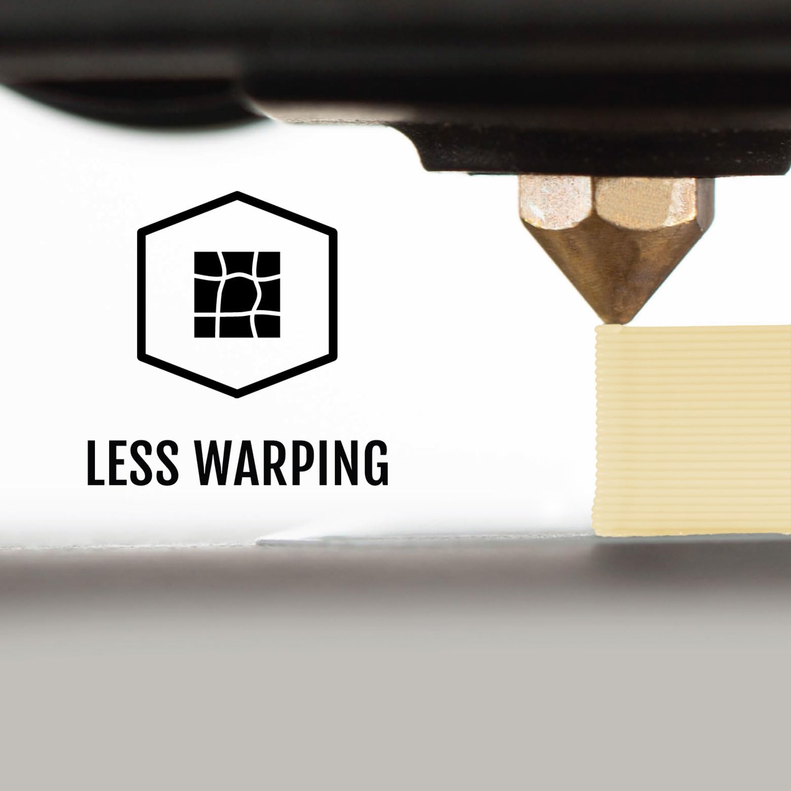 Hatchbox 1.75Mm White Wood Pla 3D Printer Filament, 1 Kg Spool, Dimensional Accuracy +/- 0.03 Mm, 3D Printing Wood Filament