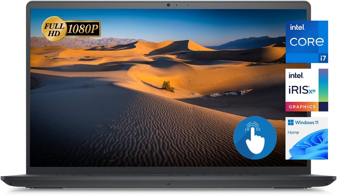 Dell Newest Inspiron 15 3530 Laptop, 15.6'' Fhd Touchscreen, Intel Core I7 1355U Processor, 64Gb Ram, 2Tb Ssd, Webcam, Hdmi, Blu